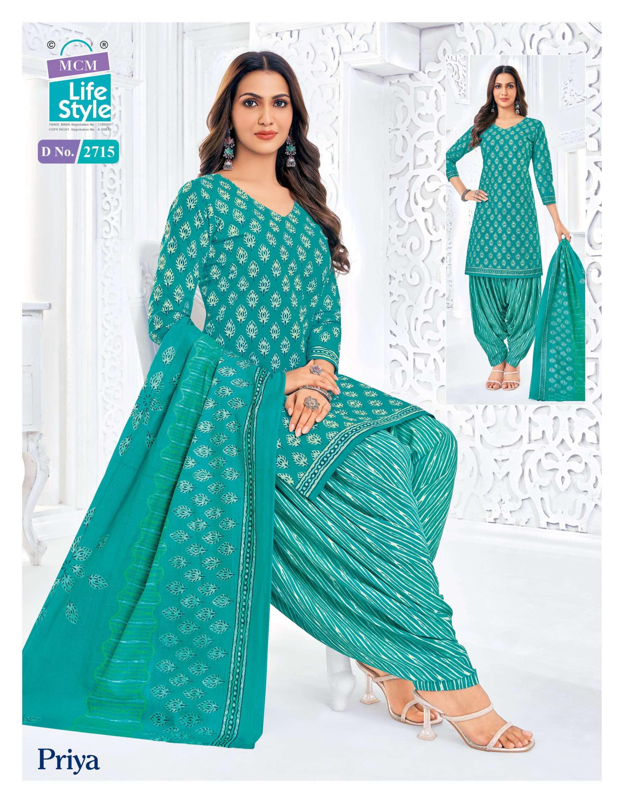 MCM LIFESTYLE PRIYA VOL 27 STITCHED COLLECTION 