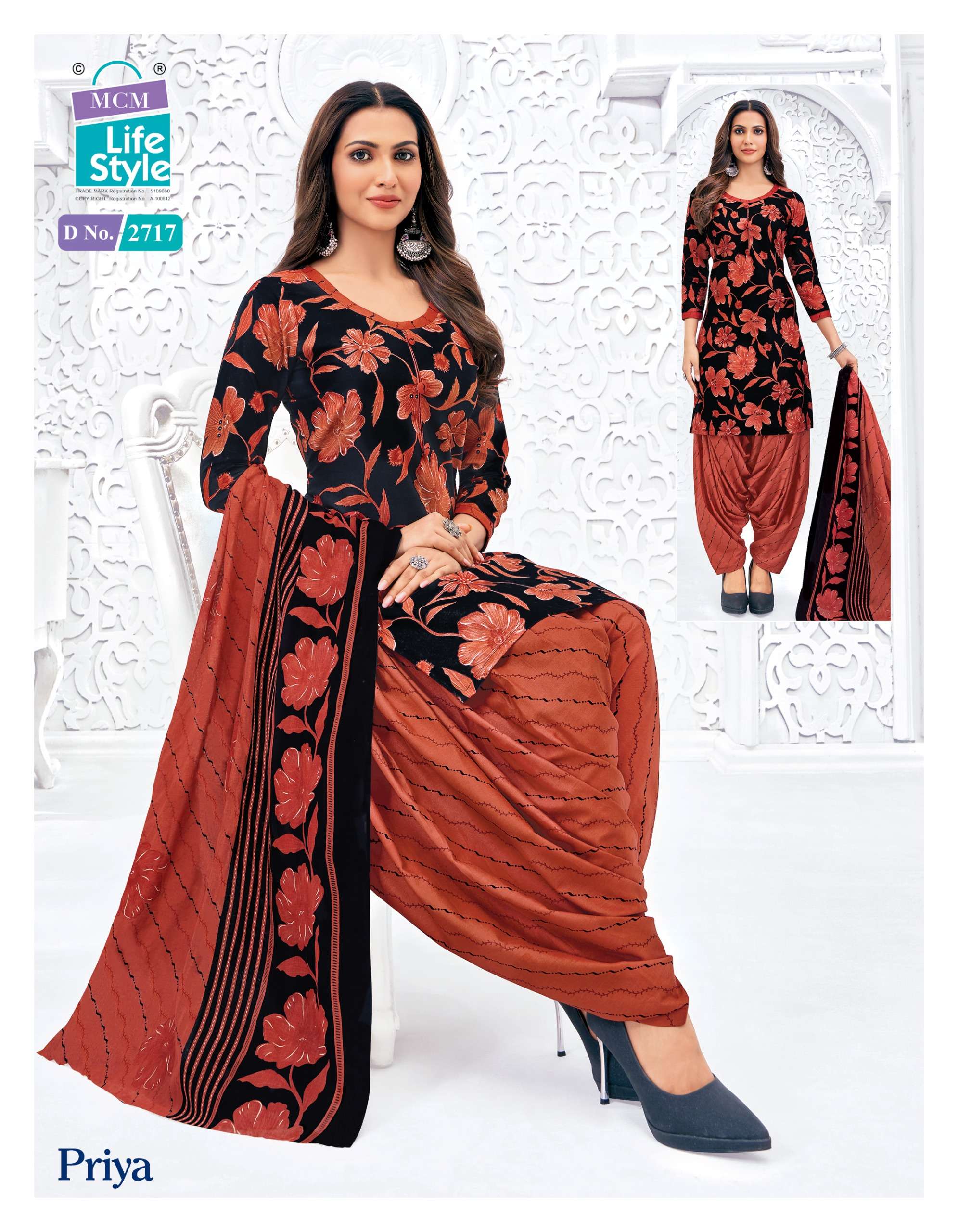 MCM LIFESTYLE PRIYA VOL 27 STITCHED COLLECTION 