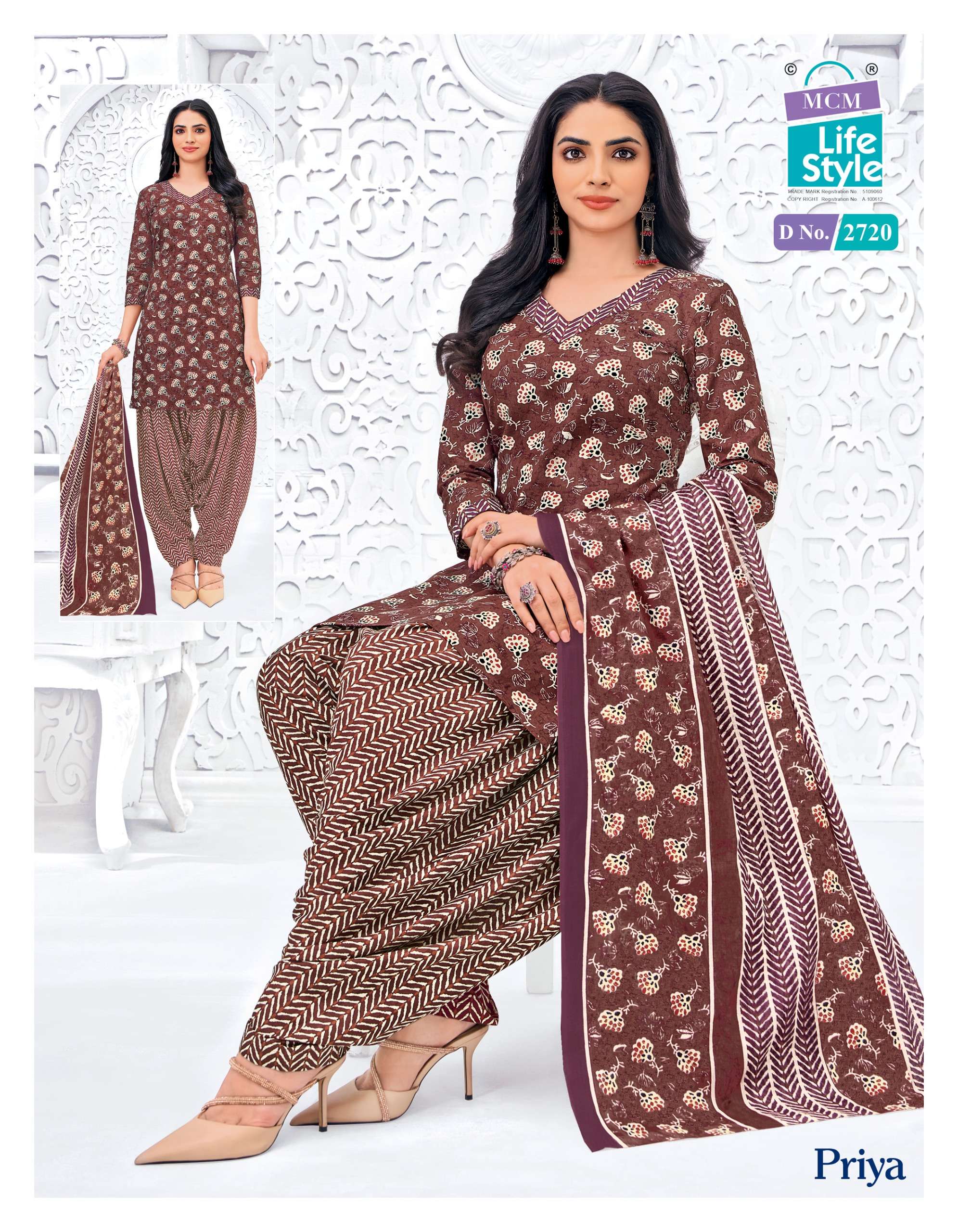 MCM LIFESTYLE PRIYA VOL 27 STITCHED COLLECTION 