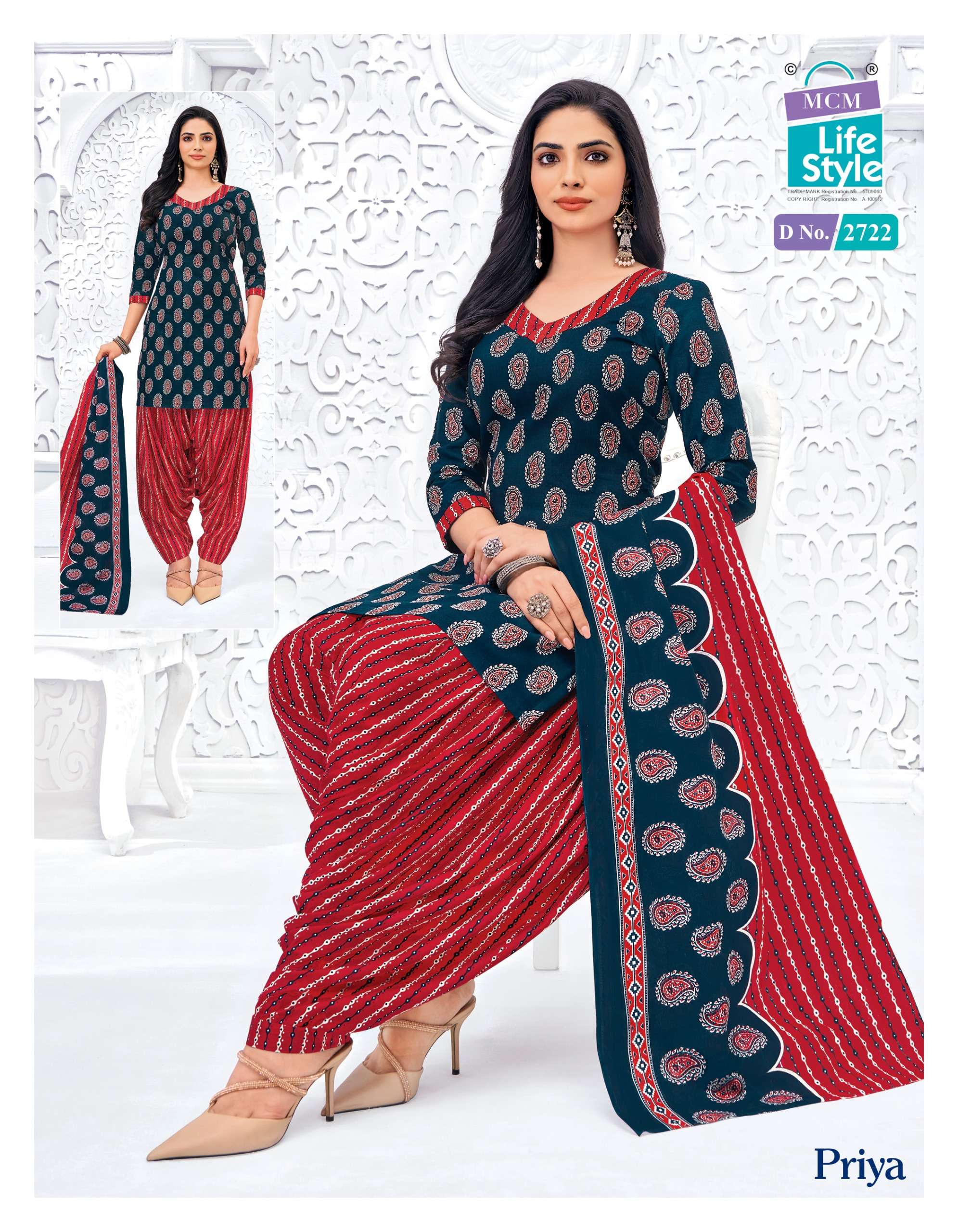 MCM LIFESTYLE PRIYA VOL 27 STITCHED COLLECTION 