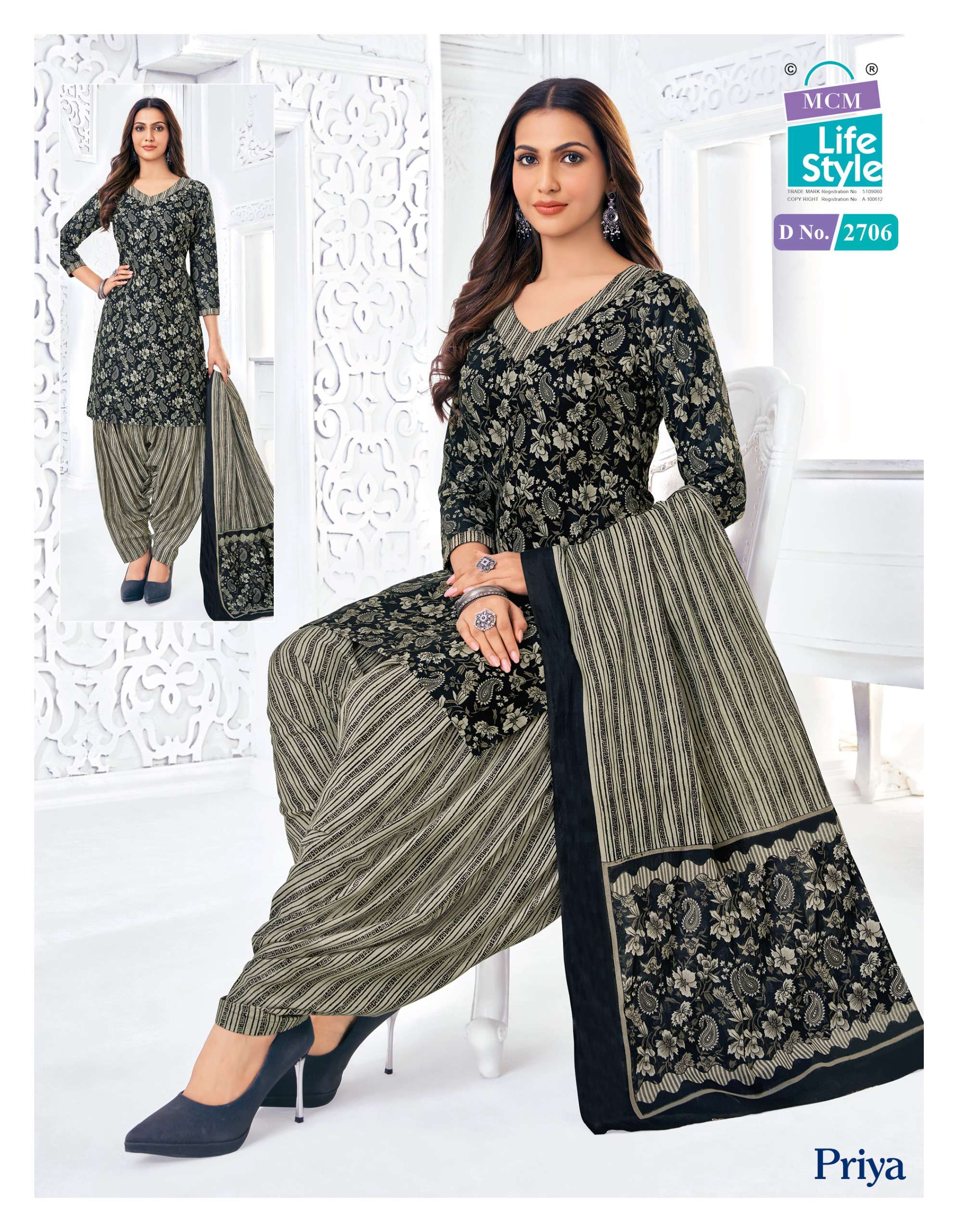 MCM LIFESTYLE PRIYA VOL 27 STITCHED COLLECTION 