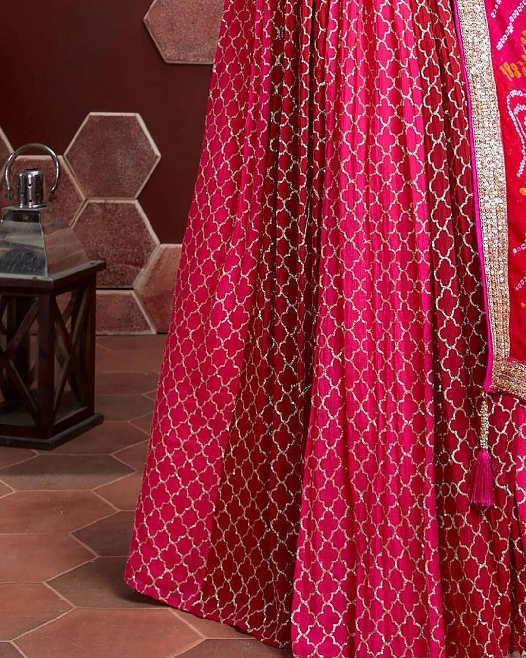 MF CODE 105 SILK DESIGNER HEAVY PARTY WEAR LEHENGA CHOLI 