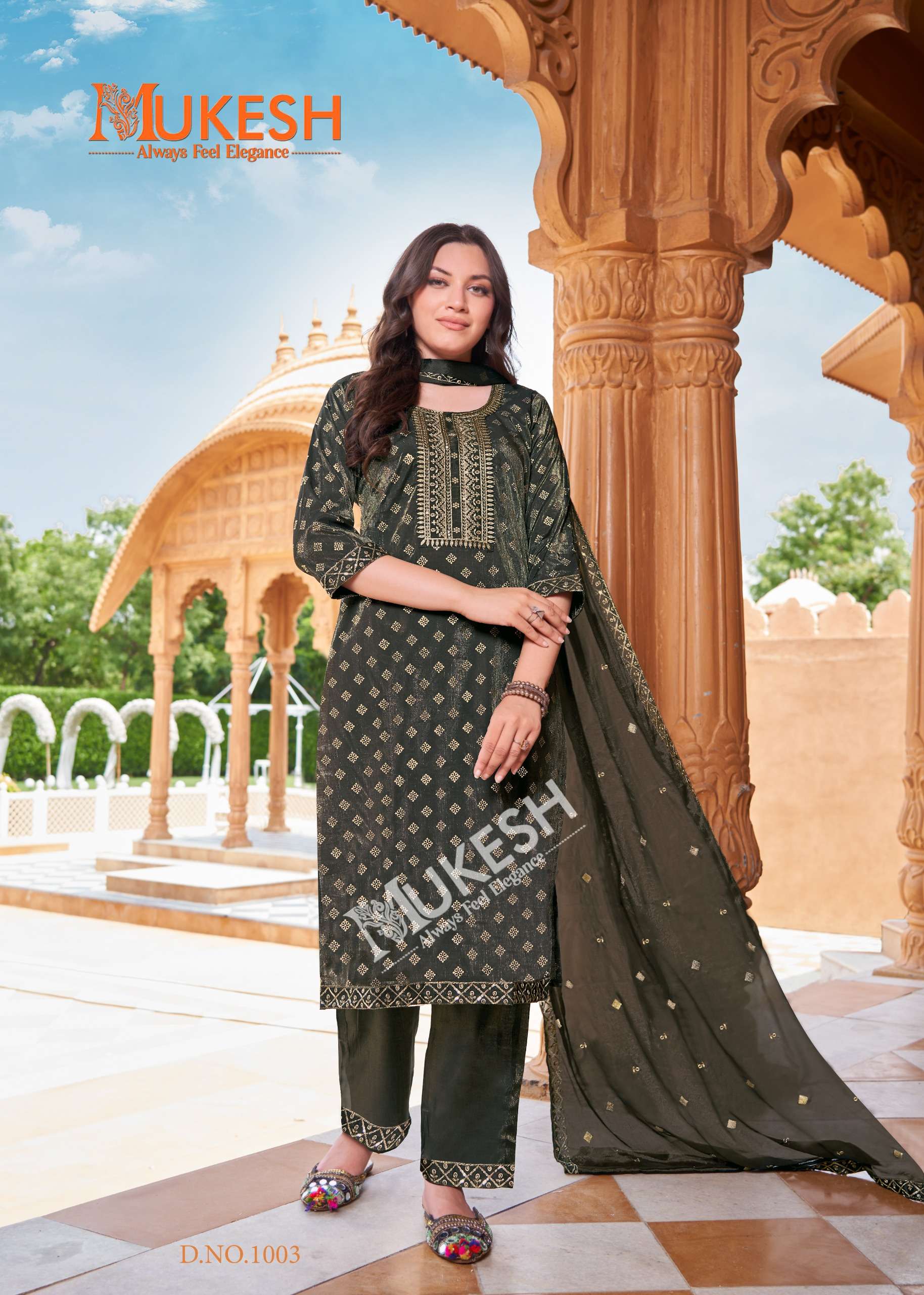 MUKESH MANNAT VOL 2 VISCOSE FANCY WORKS KURTI COMBO SET 