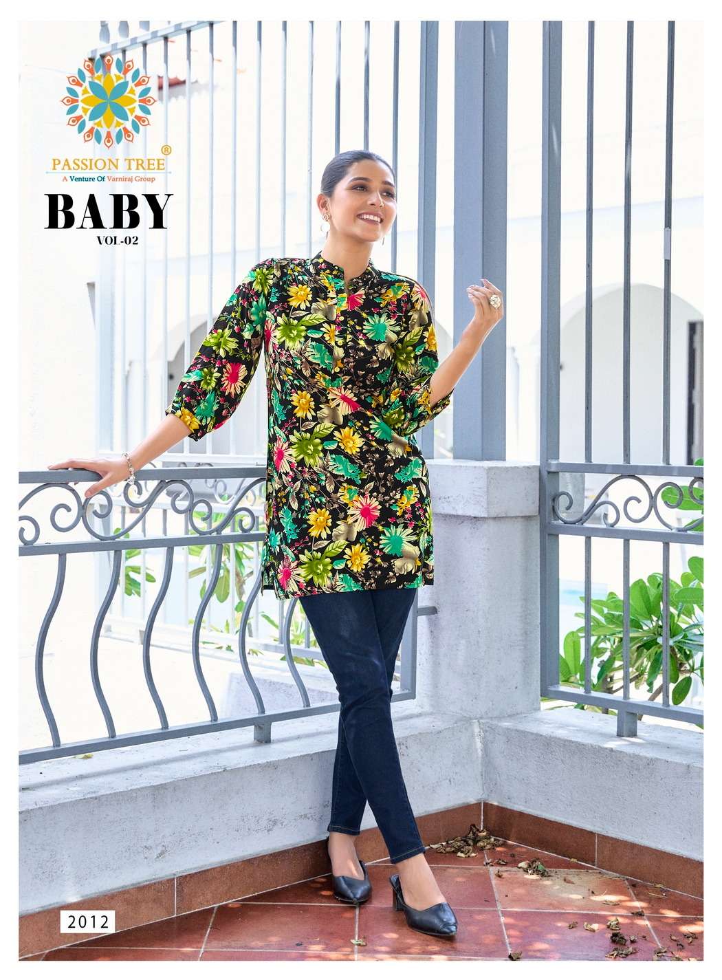 PASSION TREE BABY VOL 2 RAYON FANCY DAILY WEAR LADIES TOP