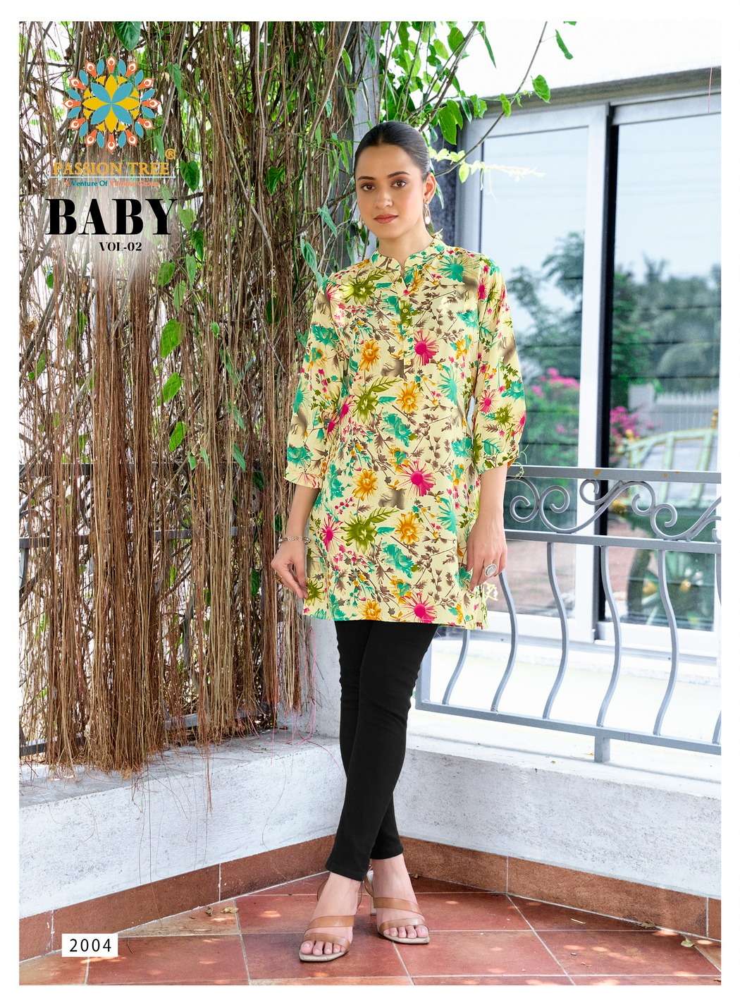 PASSION TREE BABY VOL 2 RAYON FANCY DAILY WEAR LADIES TOP