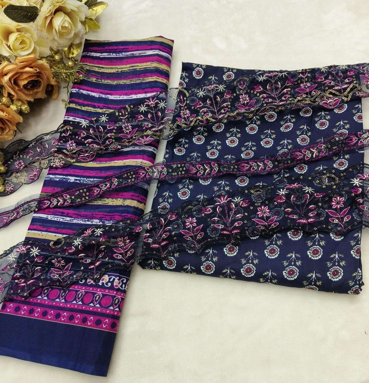 SHREE FABS SADA BAHAR CUTWORK COLLECTION NX COTTON EMBRODERY WORK SUIT