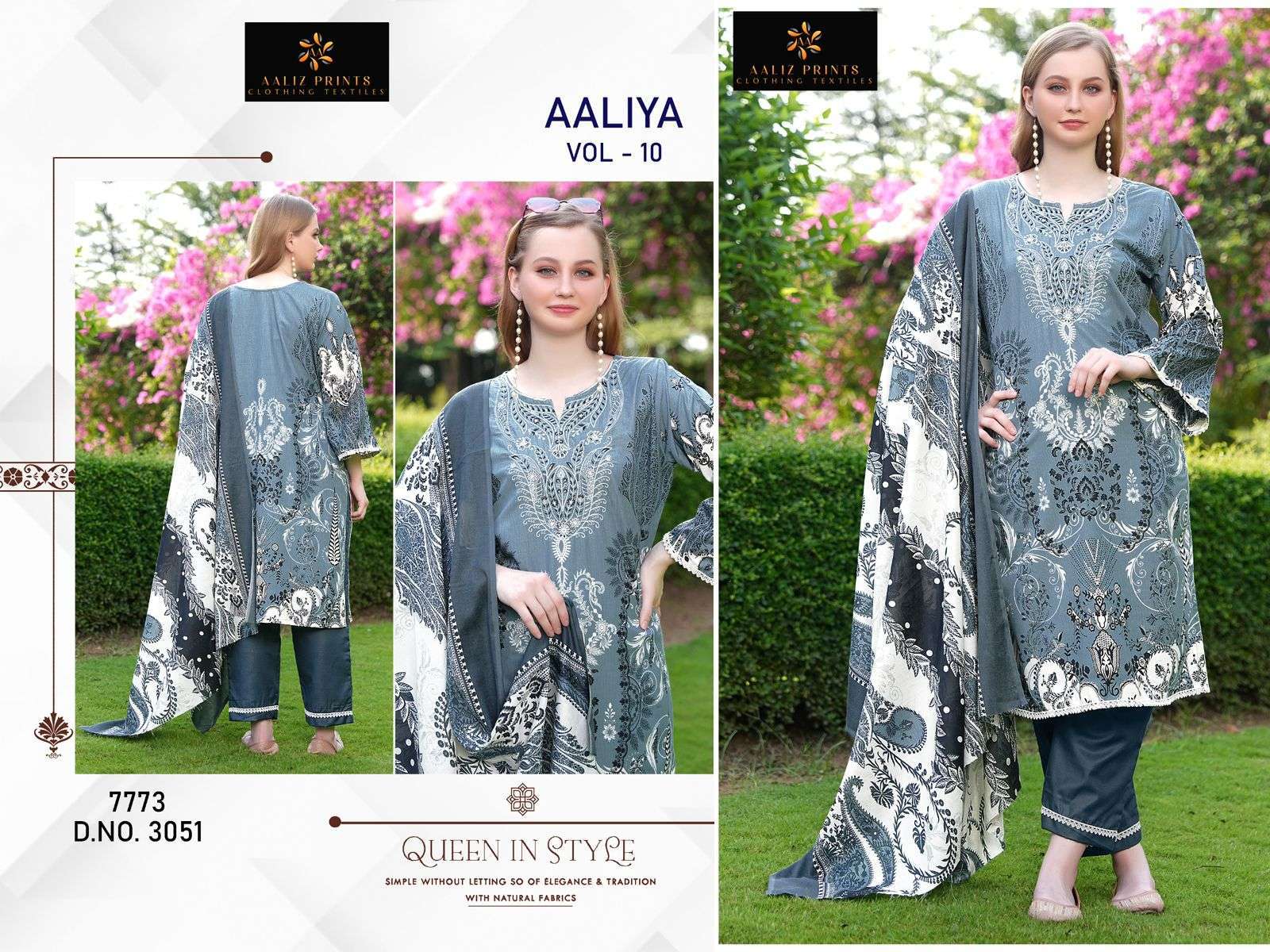 AALIZ PRINTS AALIYA VOL 10 READY MADE COLLECTION 