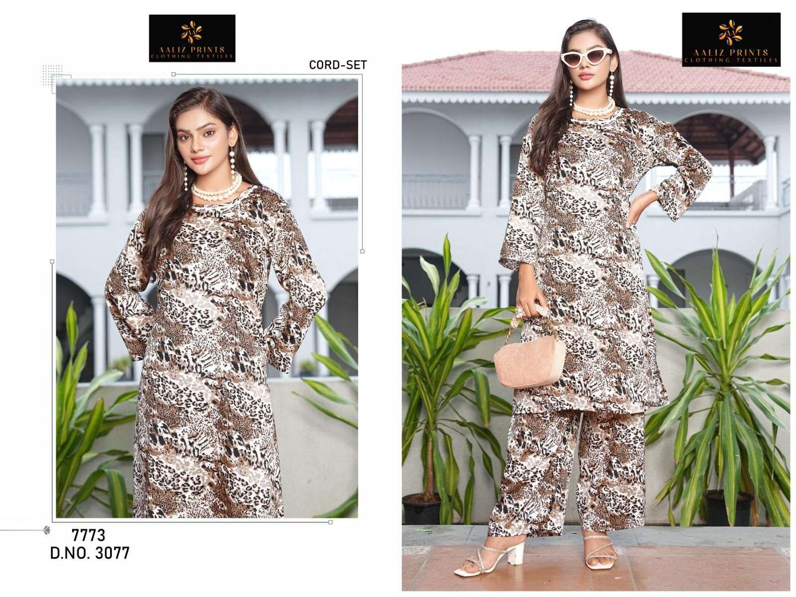 AALIZ PRINTS CODE SET COLLECTION LAWN COTTON KURTI WITH BOTTOM PAIR 