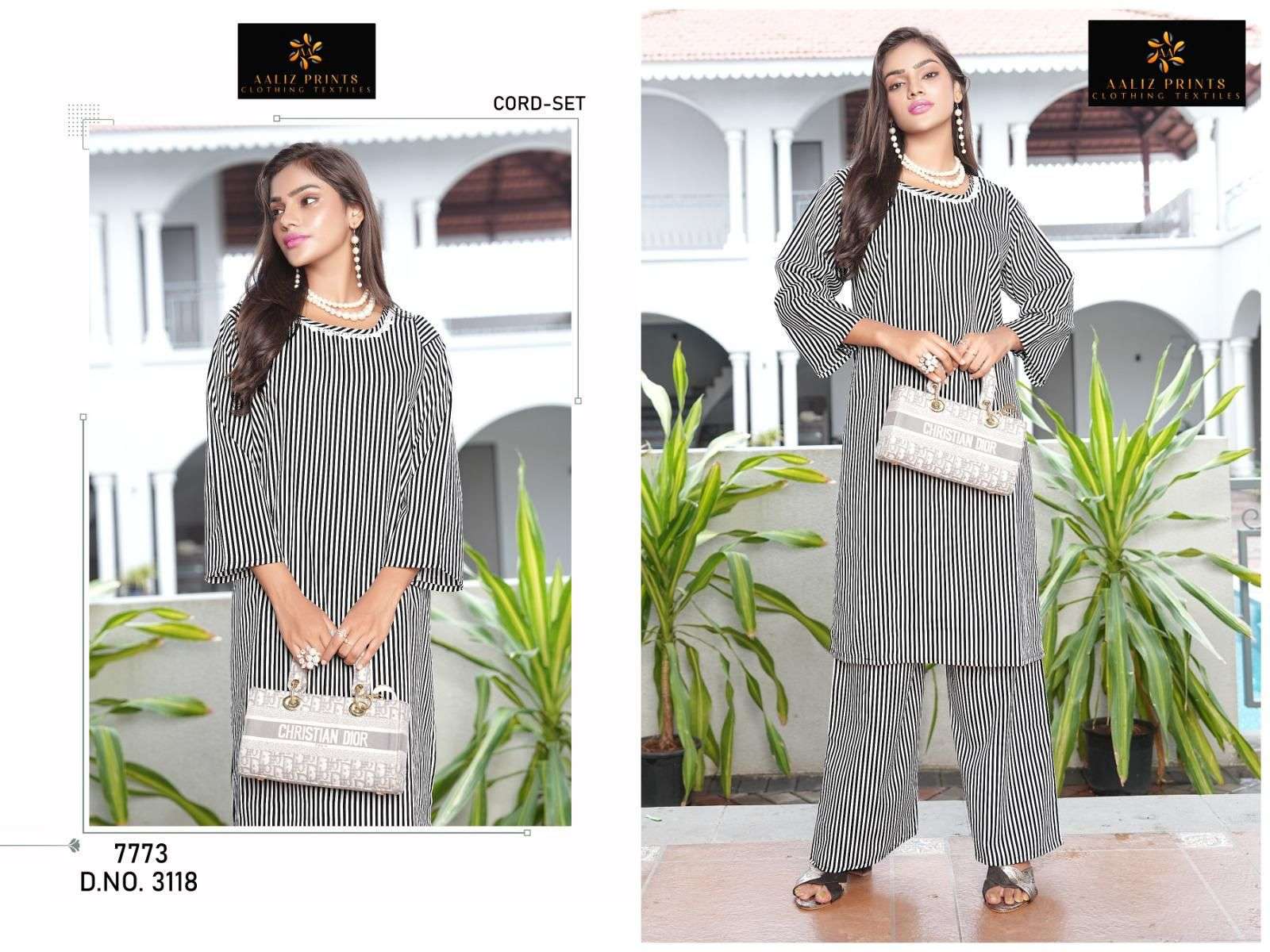 AALIZ PRINTS CODE SET COLLECTION LAWN COTTON KURTI WITH BOTTOM PAIR 