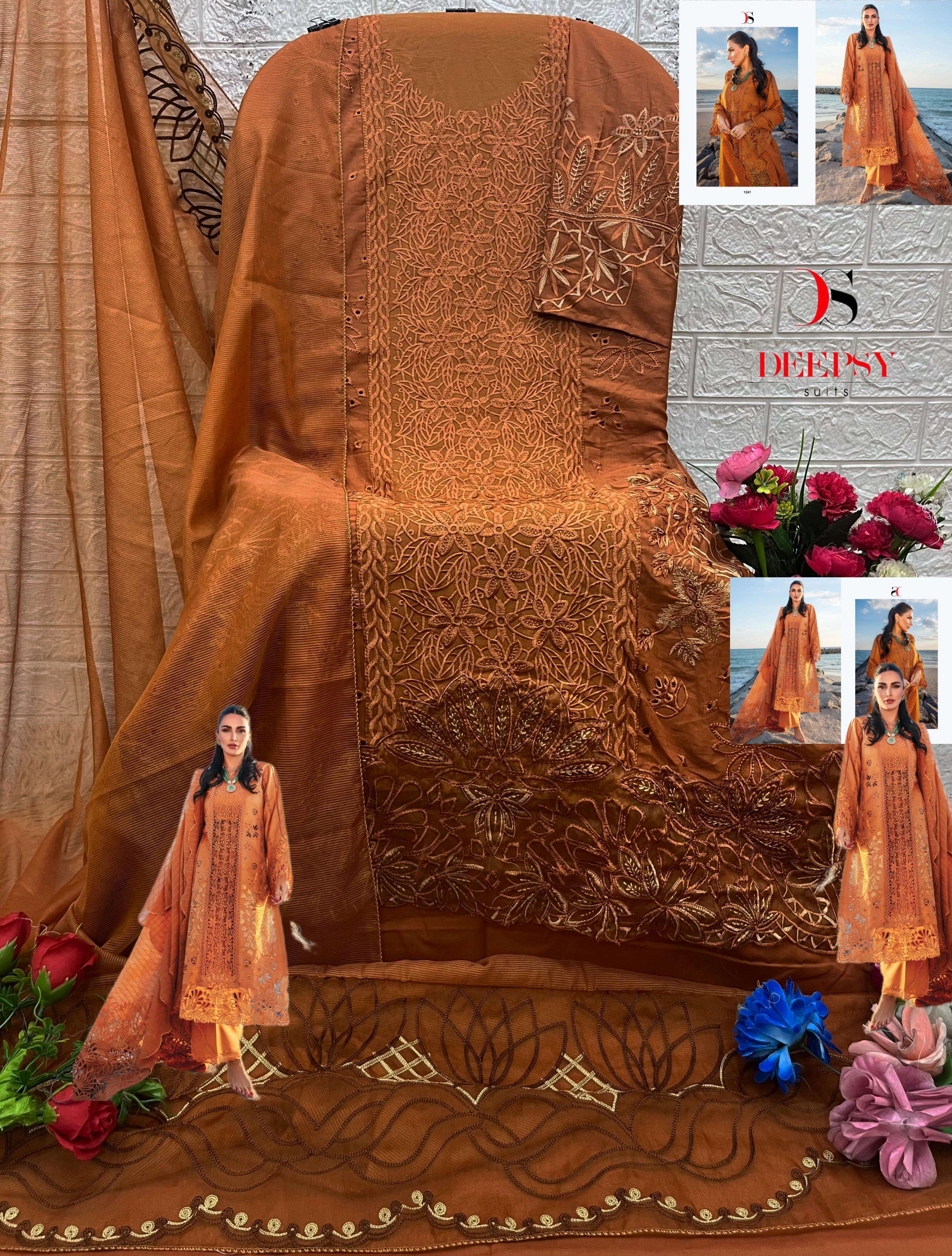 DEEPSY SUITS RANG RASIYA PREMIUM LAWN 25 VOL 2 COTTON EMBROIDERED SUIT