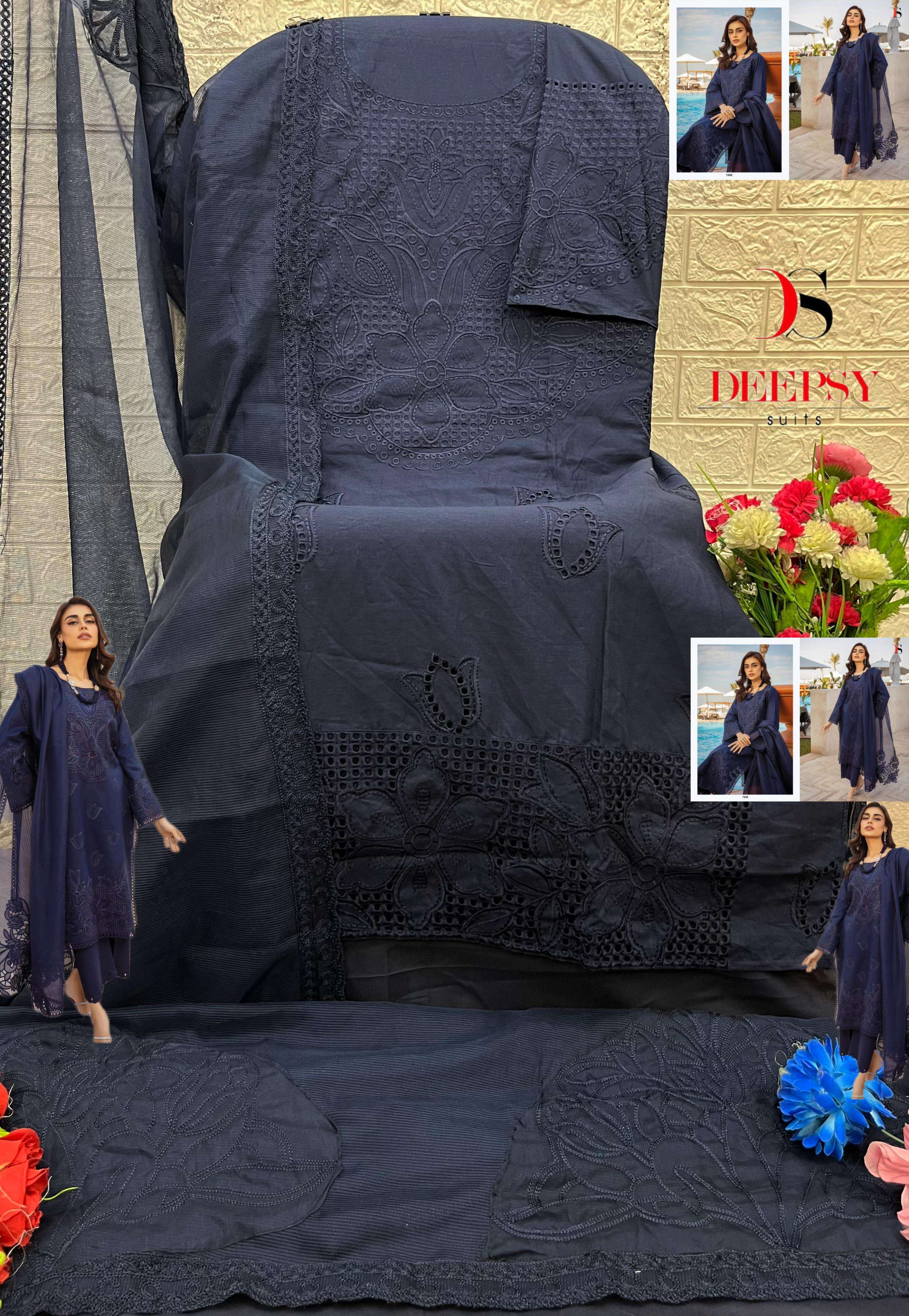 DEEPSY SUITS RANG RASIYA PREMIUM LAWN 25 VOL 2 COTTON EMBROIDERED SUIT
