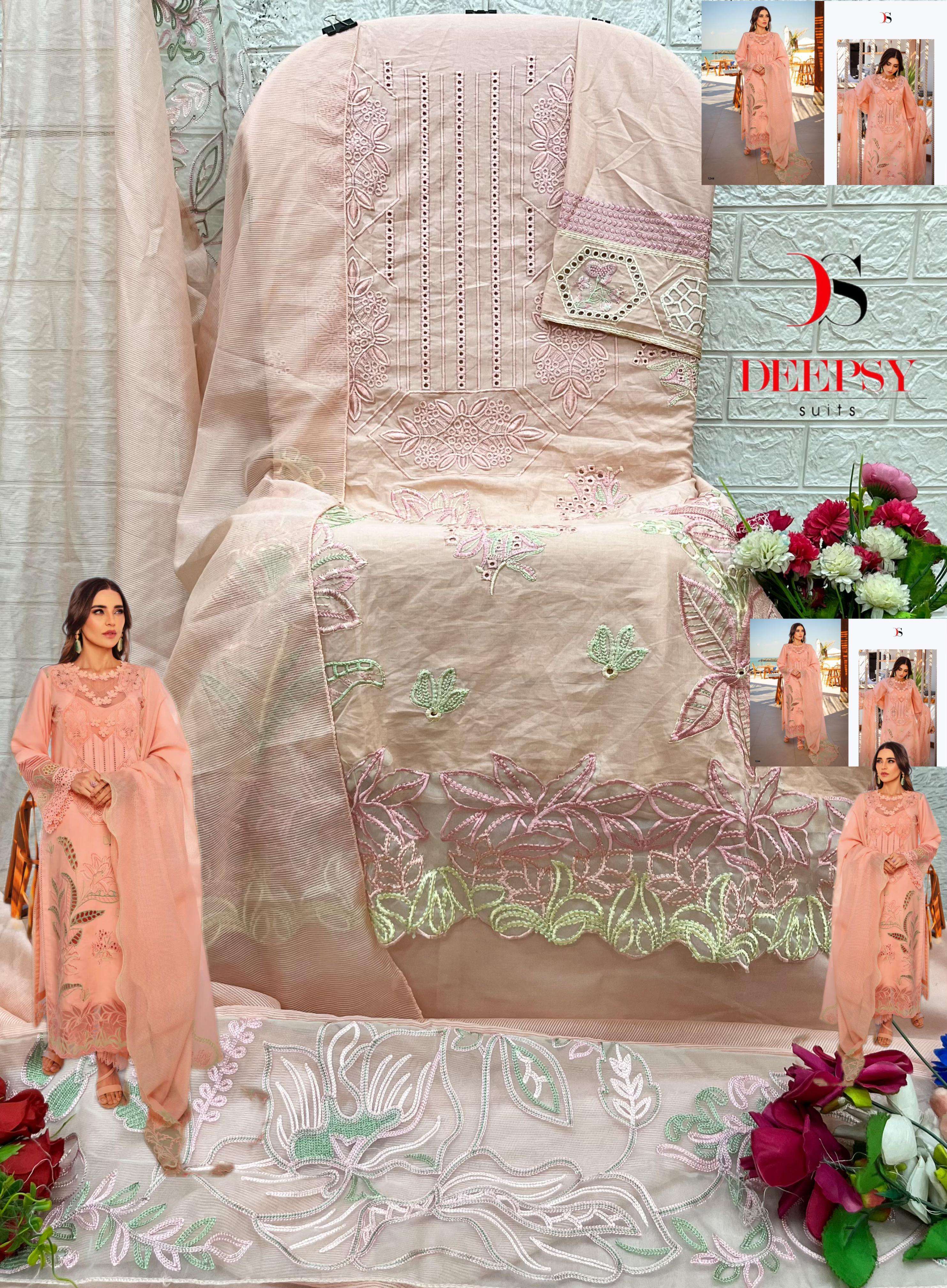 DEEPSY SUITS RANG RASIYA PREMIUM LAWN 25 VOL 2 COTTON EMBROIDERED SUIT