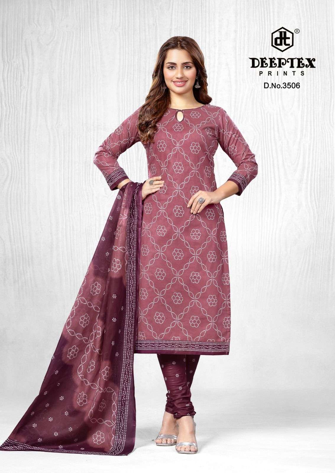 DEEPTEX CLASSIC CHUNARIS VOL 35 COTTON SALWAR SUIT 