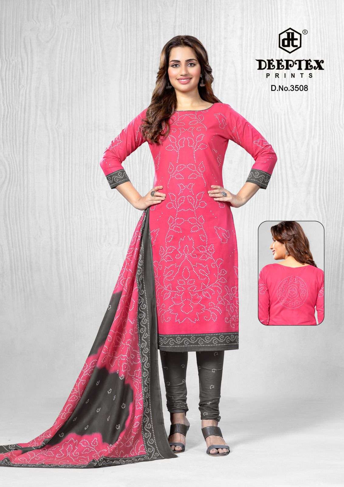DEEPTEX CLASSIC CHUNARIS VOL 35 COTTON SALWAR SUIT 