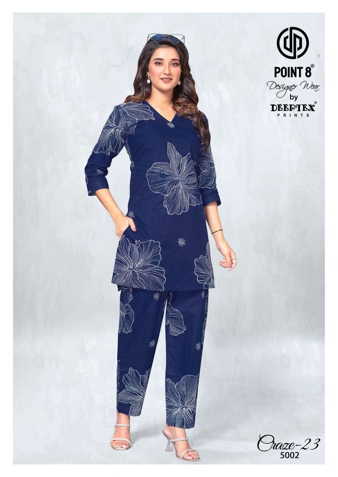 DEEPTEX PRINTS CRAZE 23 VOL 5 COTTON FANCY PRINTED LADIES CO-ORD SET