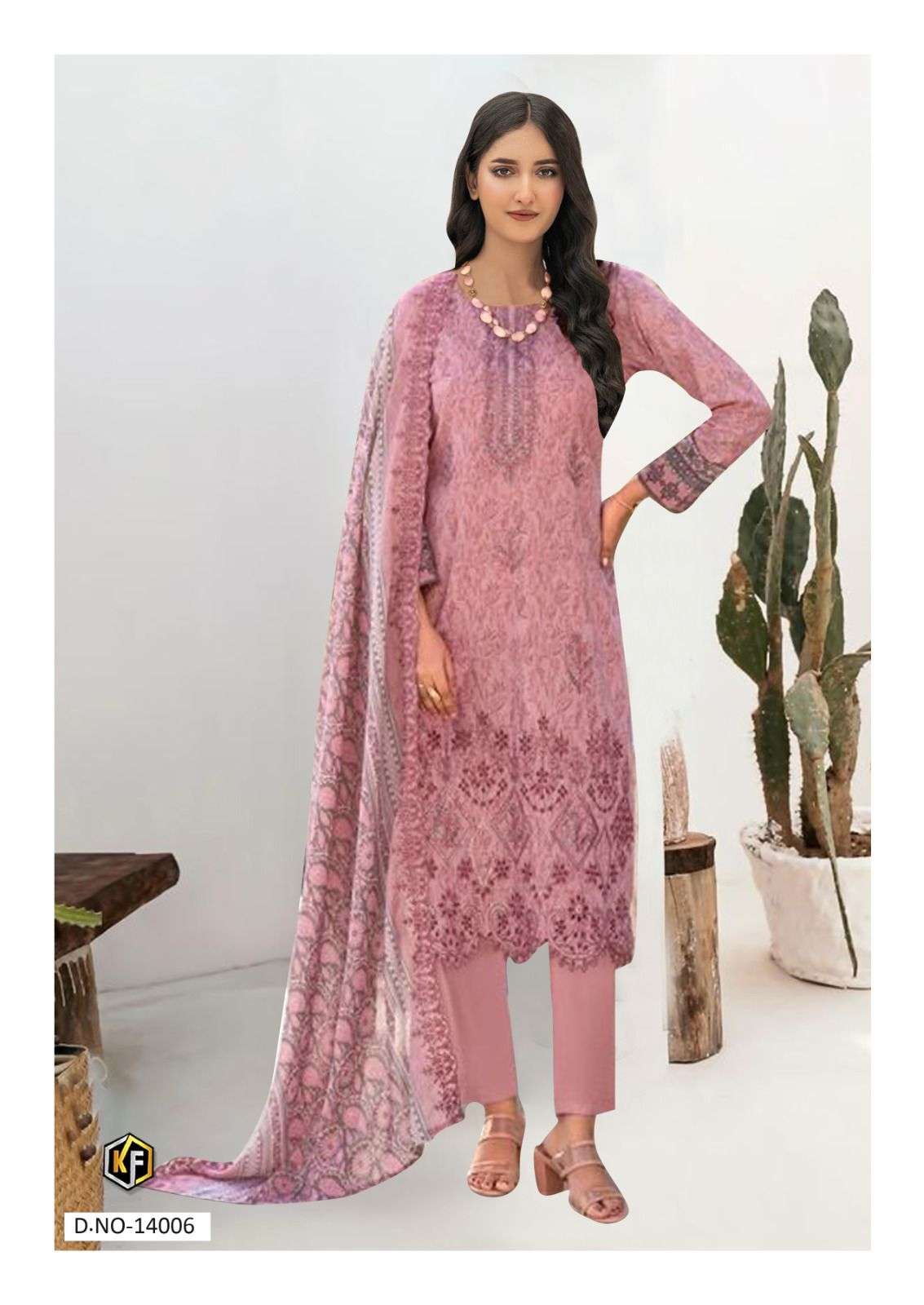 KEVAL FAB K KASHA NX HIT VOL 14 COTTON DIGITAL PRINT SALWAR SUIT