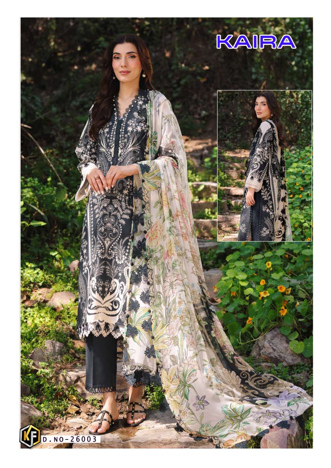 KEVAL FAB KAIRA VOL 26 COTTON DIGITAL PRINTED SALWAR SUITS 