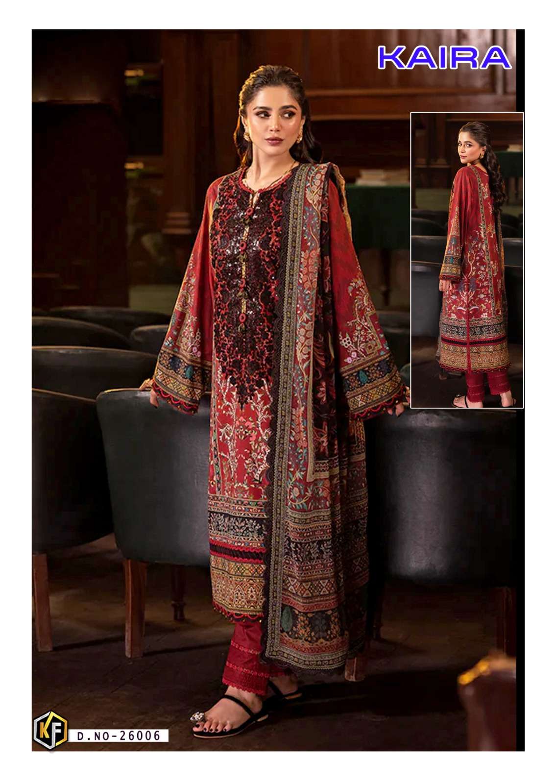 KEVAL FAB KAIRA VOL 26 COTTON DIGITAL PRINTED SALWAR SUITS 