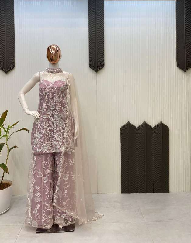  LG 1945 NET BEAUTIFUL DESIGNER LOOK PARTY WEAR LADIES SUIT