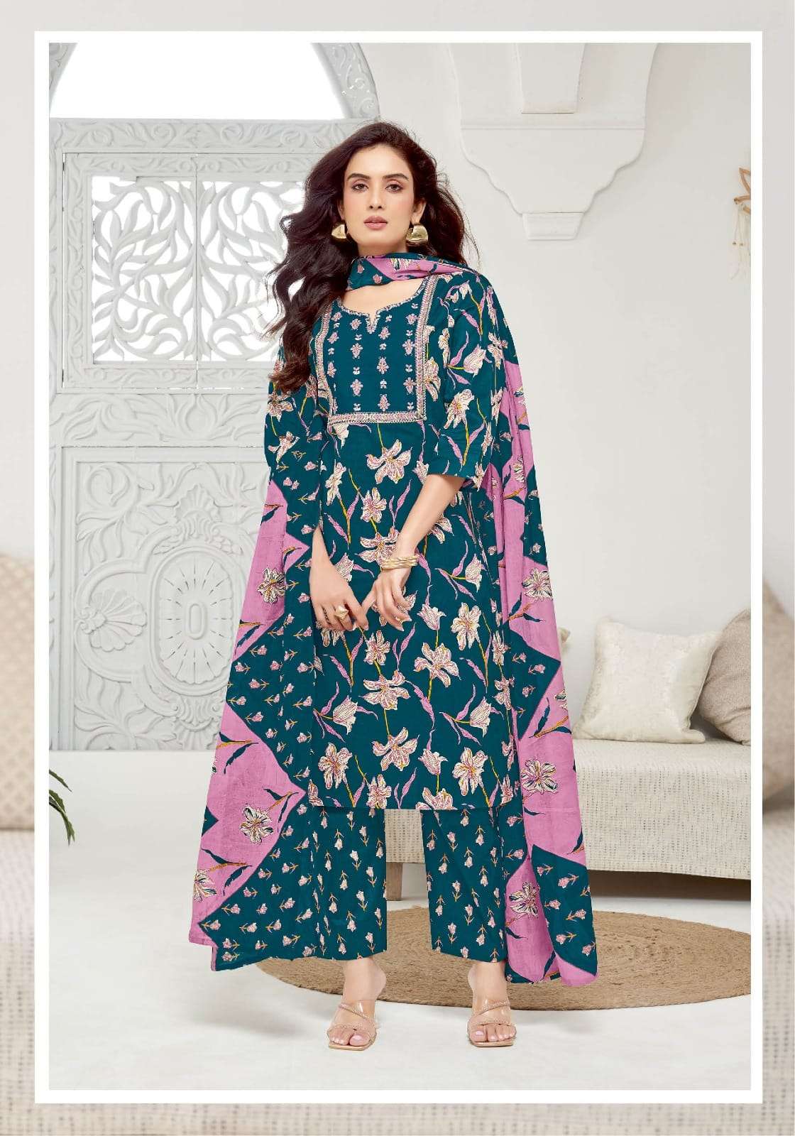 MAYUR CREATION GOLDEN TREE VOL 3 COTTON PRINTED LADIES SALWAR SUIT