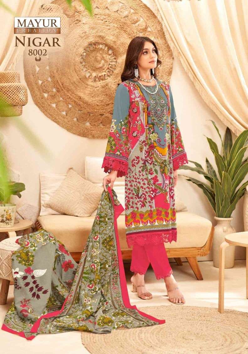MAYUR CREATION NIGAR VOL 8 READY MADE COLLECTION 	