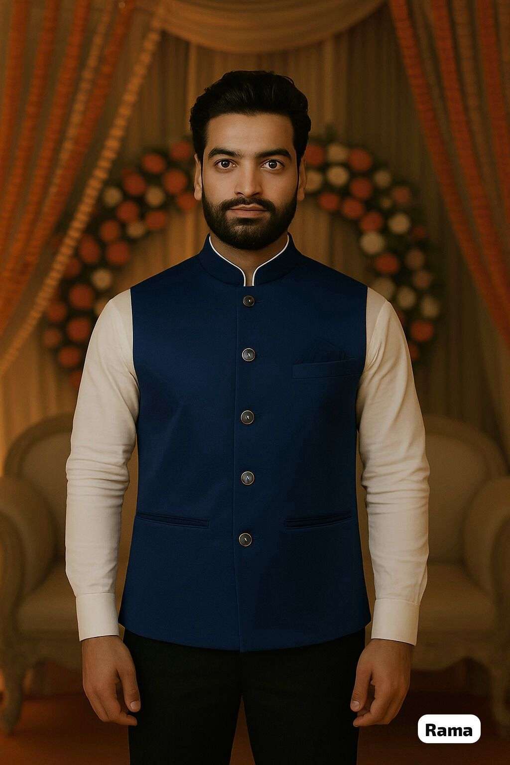MF MR KOTI SATIN FABRIC FANCY FUNCTION WEAR MENS KOTI COLLECTION 