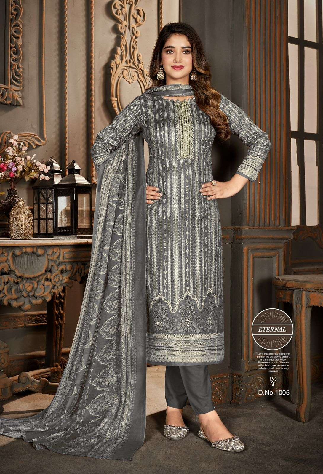 ROLI MOLI CREATION SIRAT VOL 11 COTTON PRINT WITH FANCY WORK SUIT