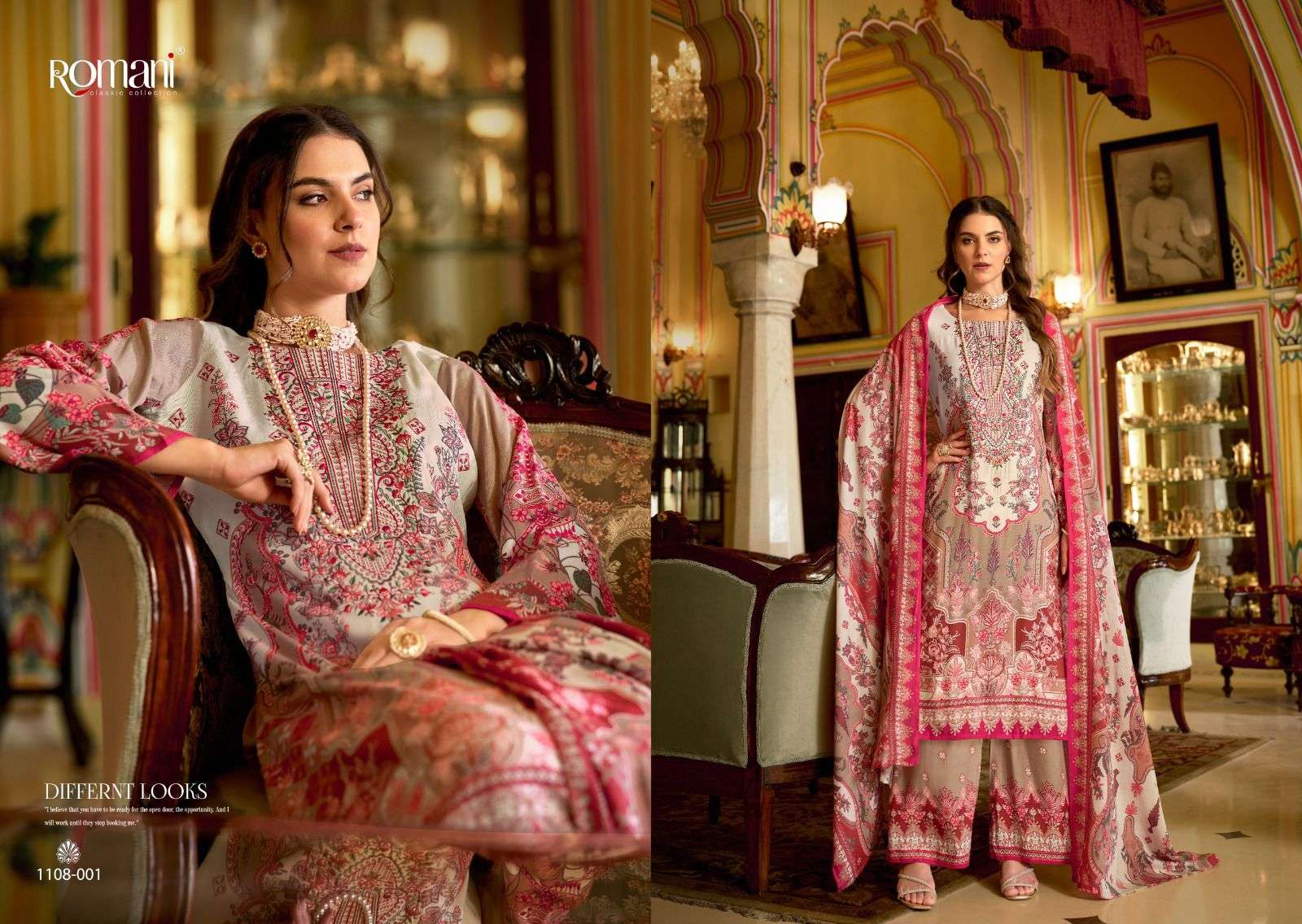 ROMANI MAHIRA VOL 2 COTTON DIGITAL PRINTS WITH FANCY WORKS SUIT
