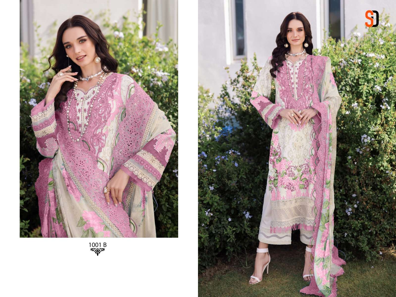  SHRADDHA DESIGNER NEEDLE WONDER DUPATTA WORK COLLECTION VOL 1 