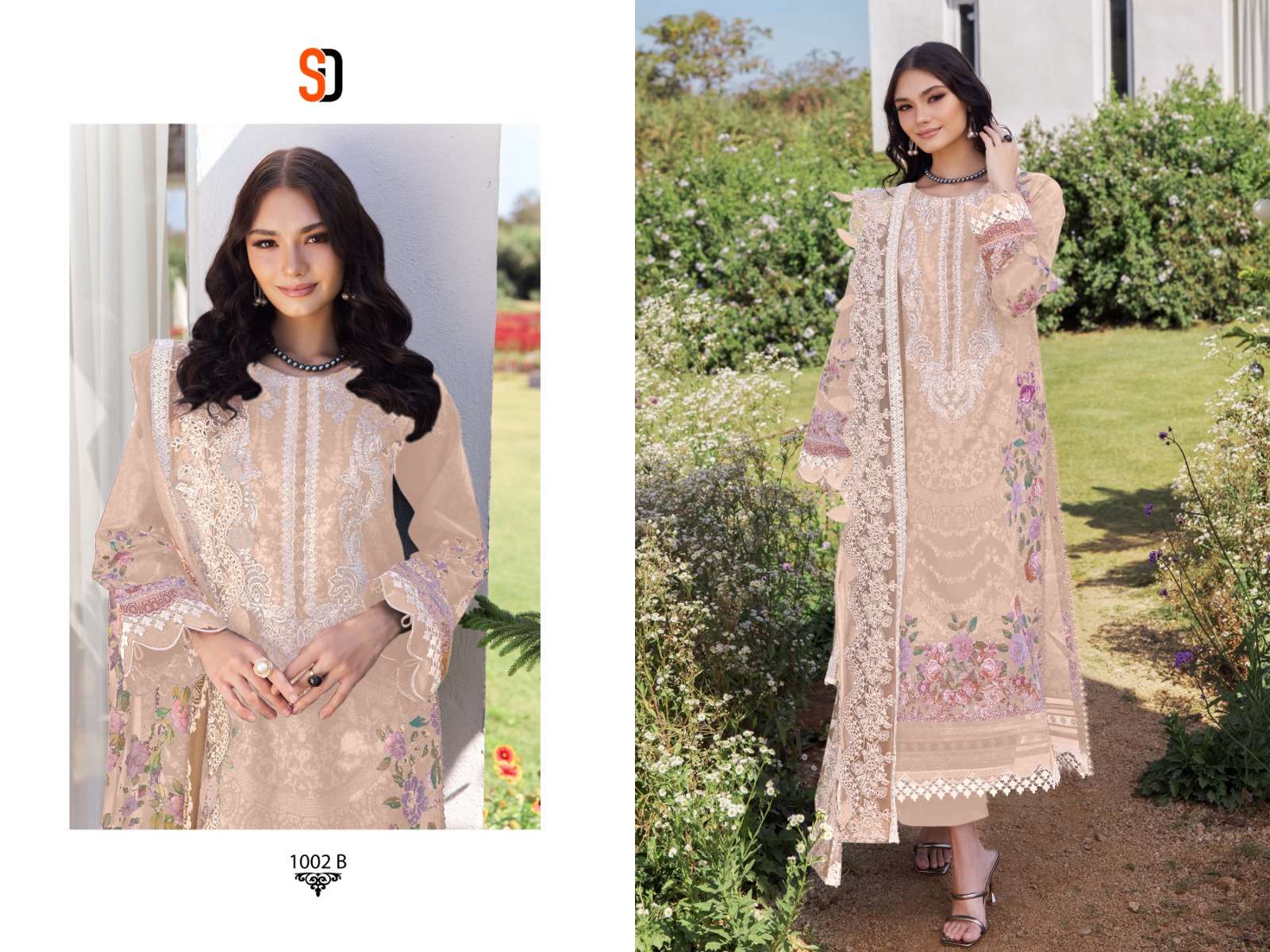  SHRADDHA DESIGNER NEEDLE WONDER DUPATTA WORK COLLECTION VOL 1 