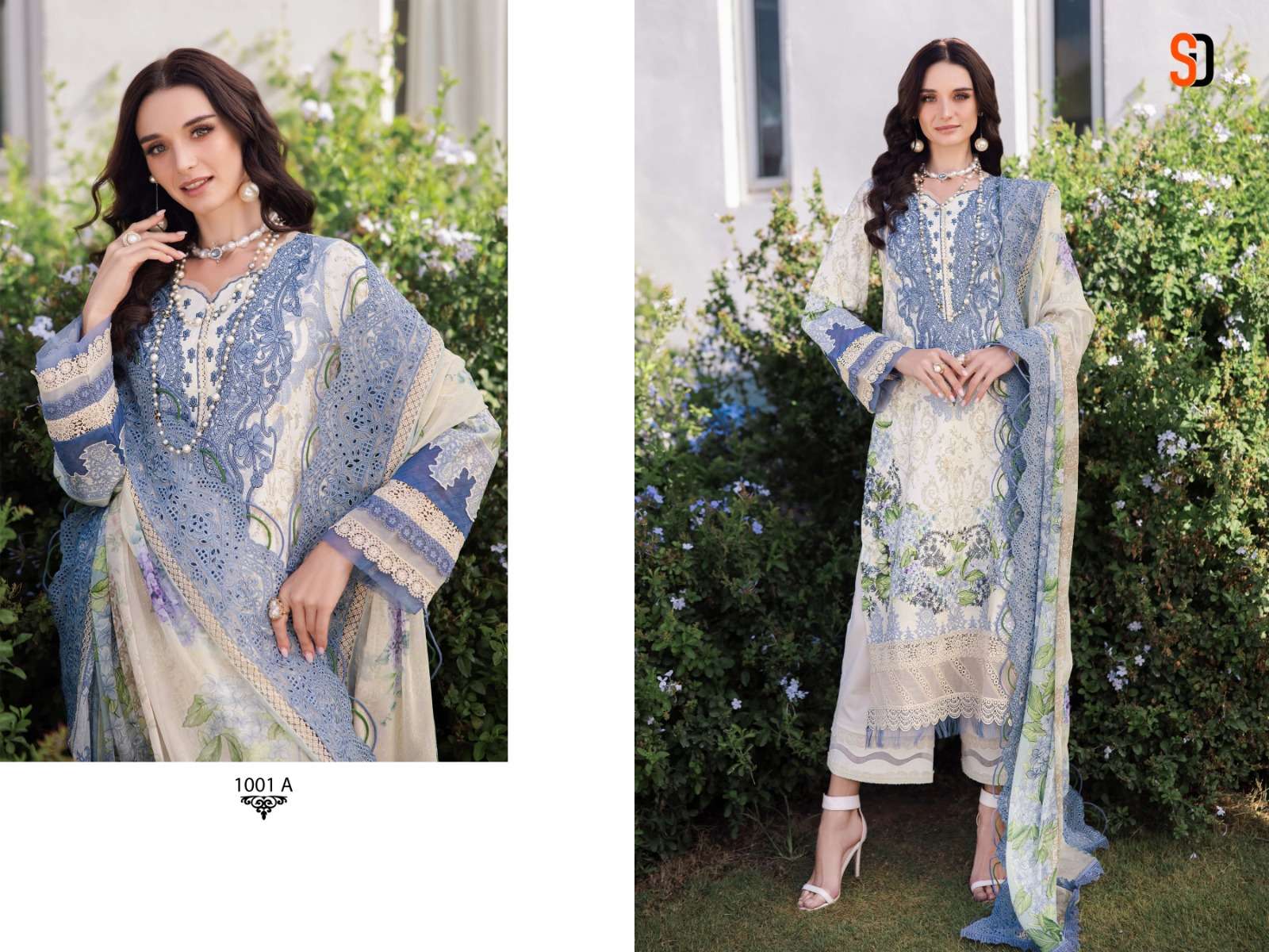  SHRADDHA DESIGNER NEEDLE WONDER DUPATTA WORK COLLECTION VOL 1 
