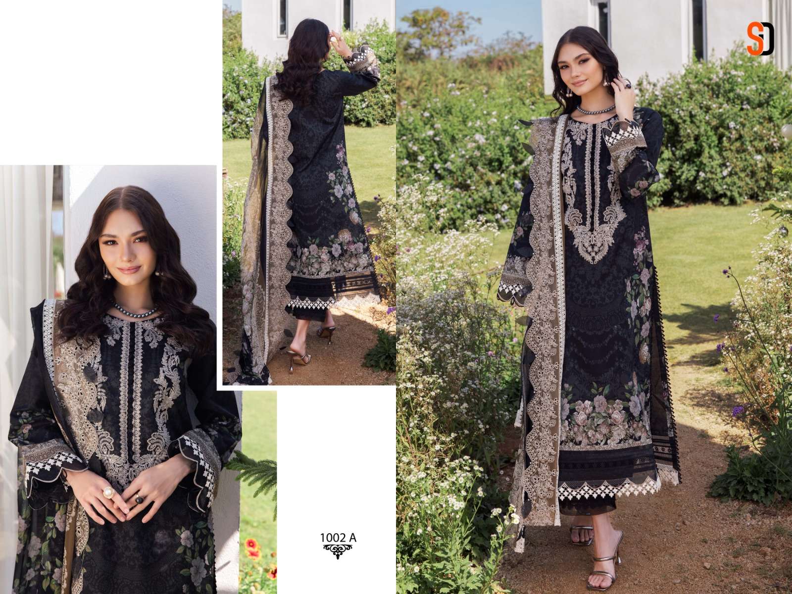  SHRADDHA DESIGNER NEEDLE WONDER DUPATTA WORK COLLECTION VOL 1 