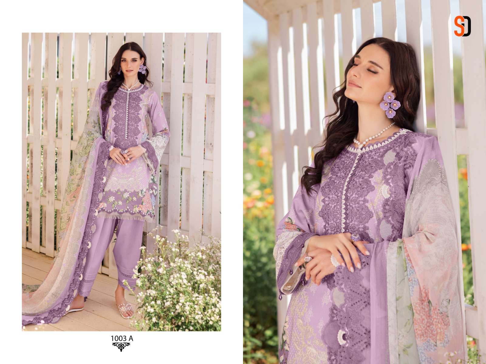  SHRADDHA DESIGNER NEEDLE WONDER DUPATTA WORK COLLECTION VOL 1 