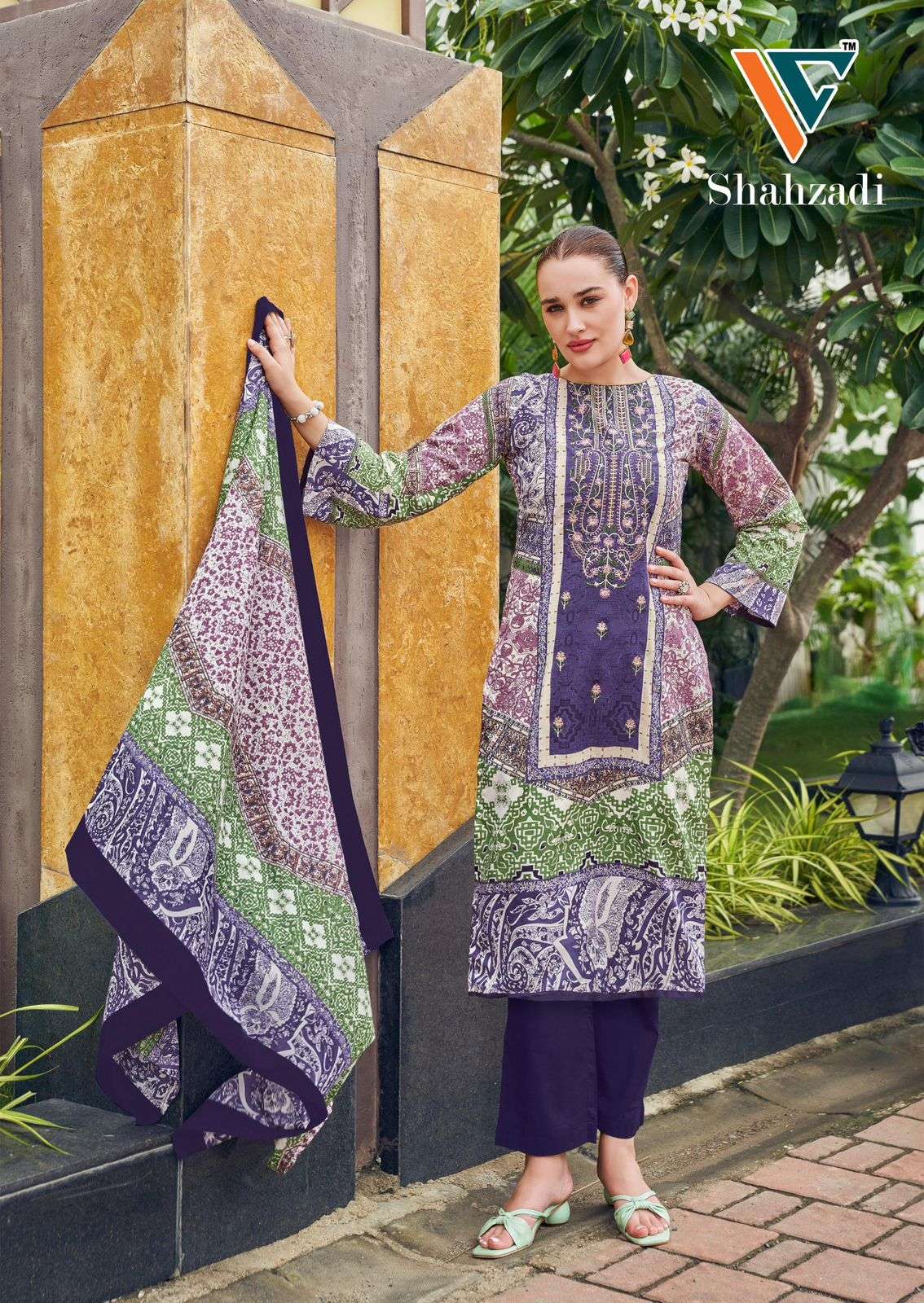 VANDANA CREATION SHAHZADI VOL 6 COTTON DIGITAL PRINT SALWAR SUIT