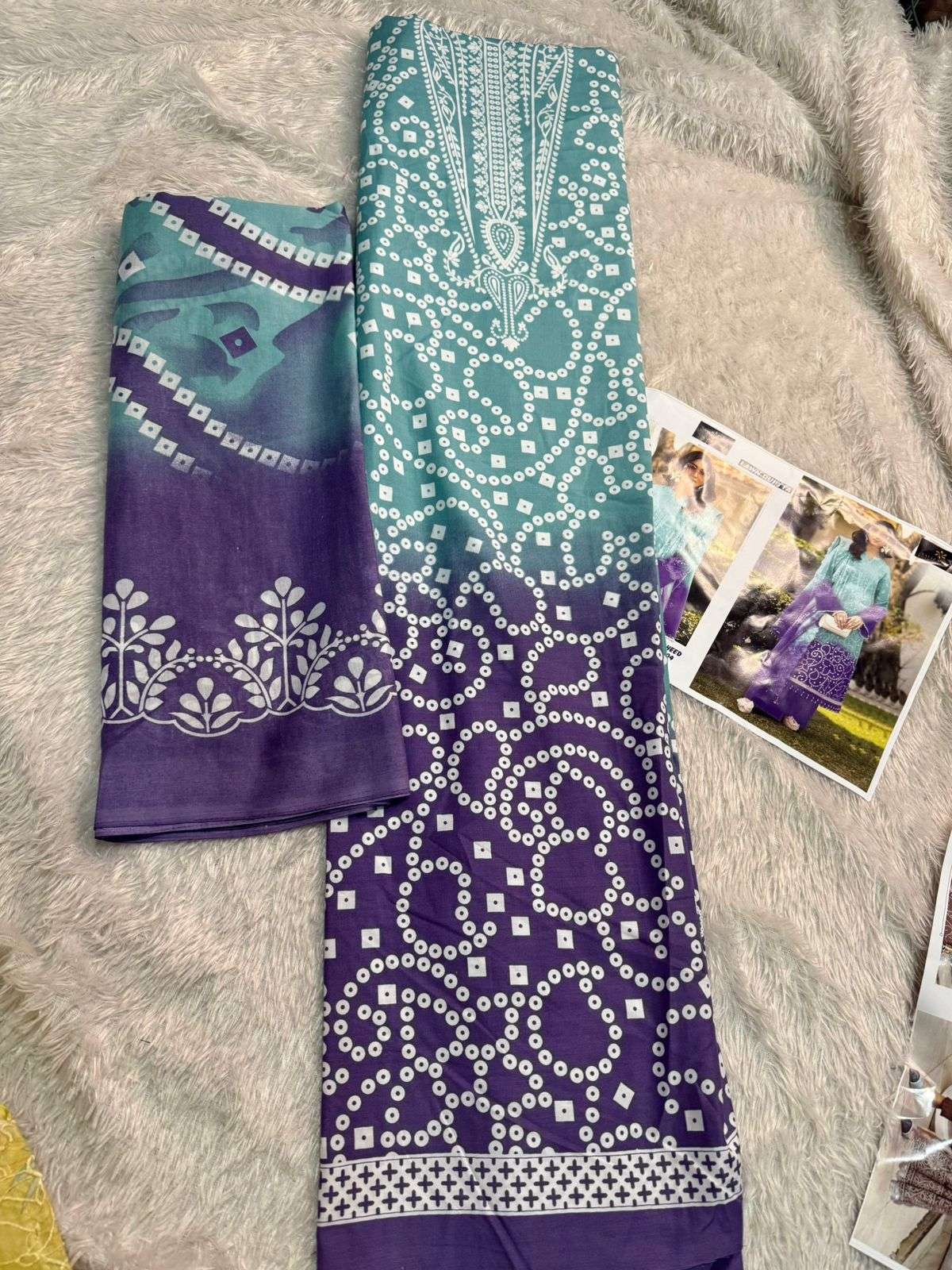 AALIZ PRINTS BIN SAHEED VOL 4 COTTON PRINT SALWAR SUIT