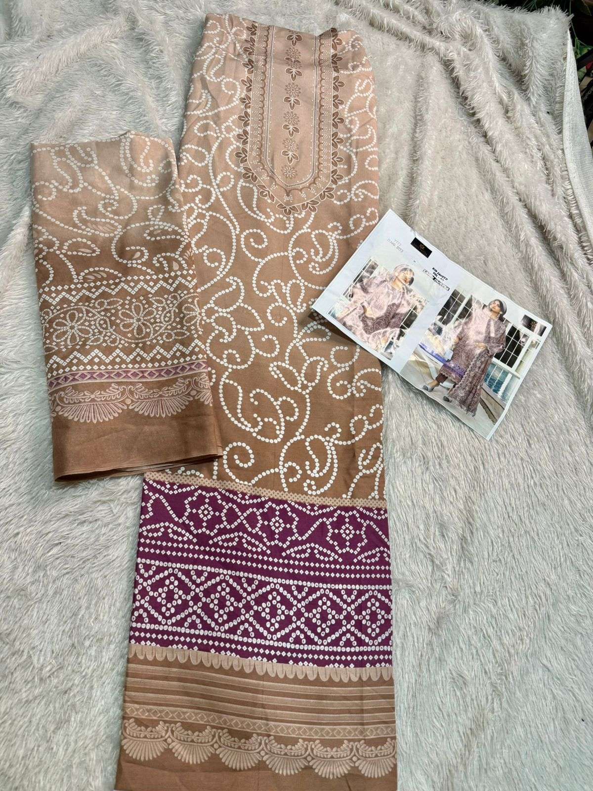AALIZ PRINTS BIN SAHEED VOL 4 COTTON PRINT SALWAR SUIT