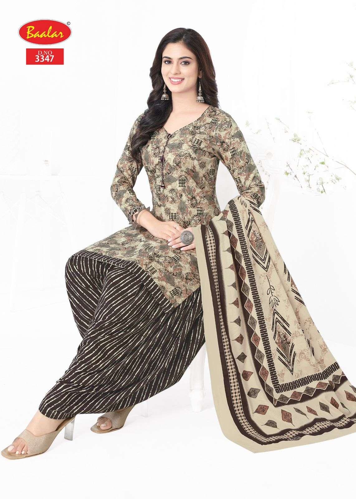 BAALAR ZAARA PATIYALA VOL 33 COTTON PRINTED SALWAR SUIT
