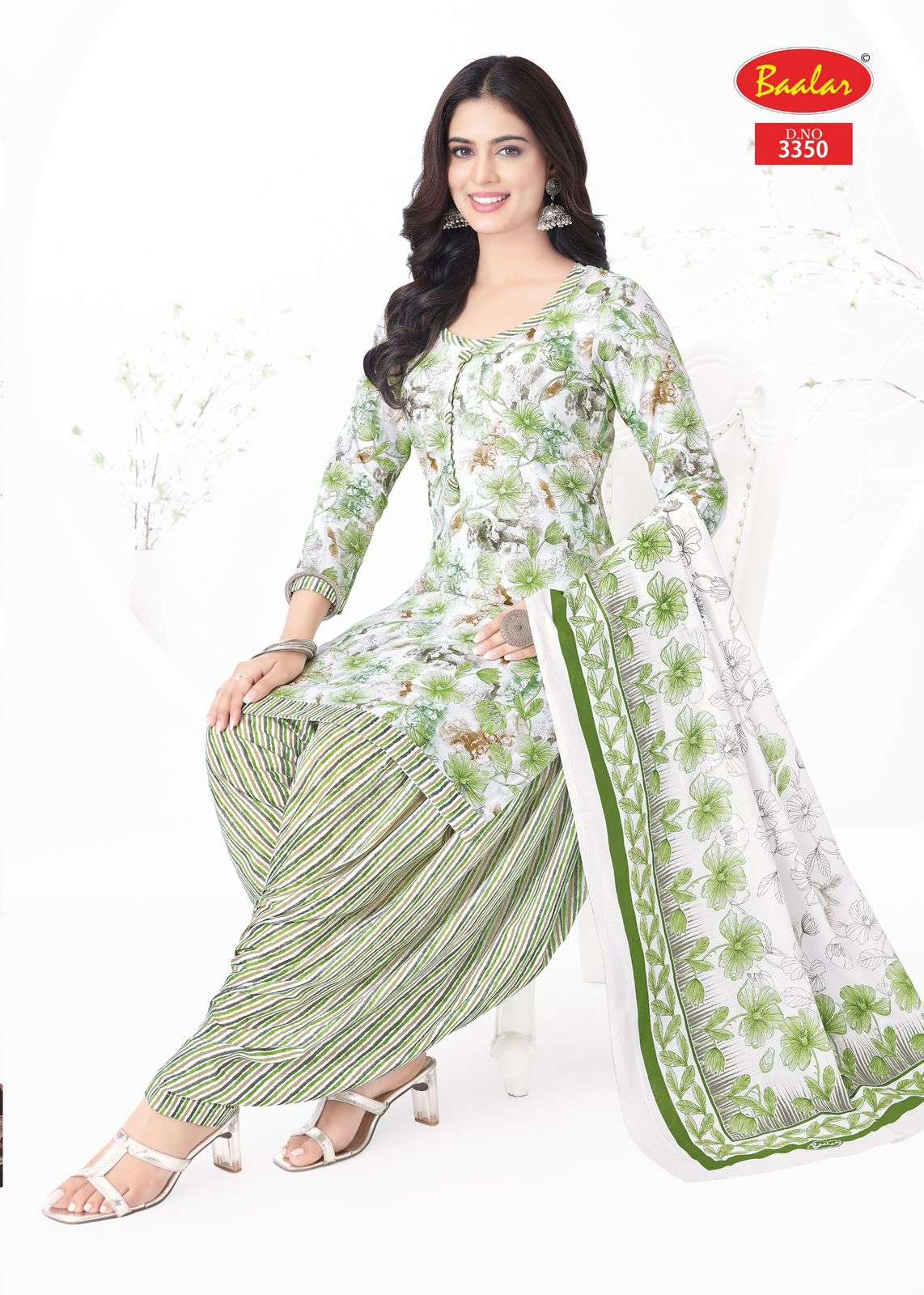 BAALAR ZAARA PATIYALA VOL 33 COTTON PRINTED SALWAR SUIT