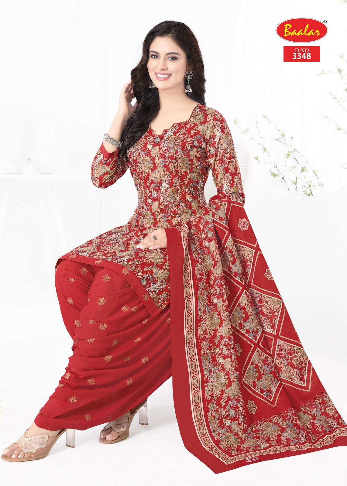BAALAR ZAARA PATIYALA VOL 33 COTTON PRINTED SALWAR SUIT
