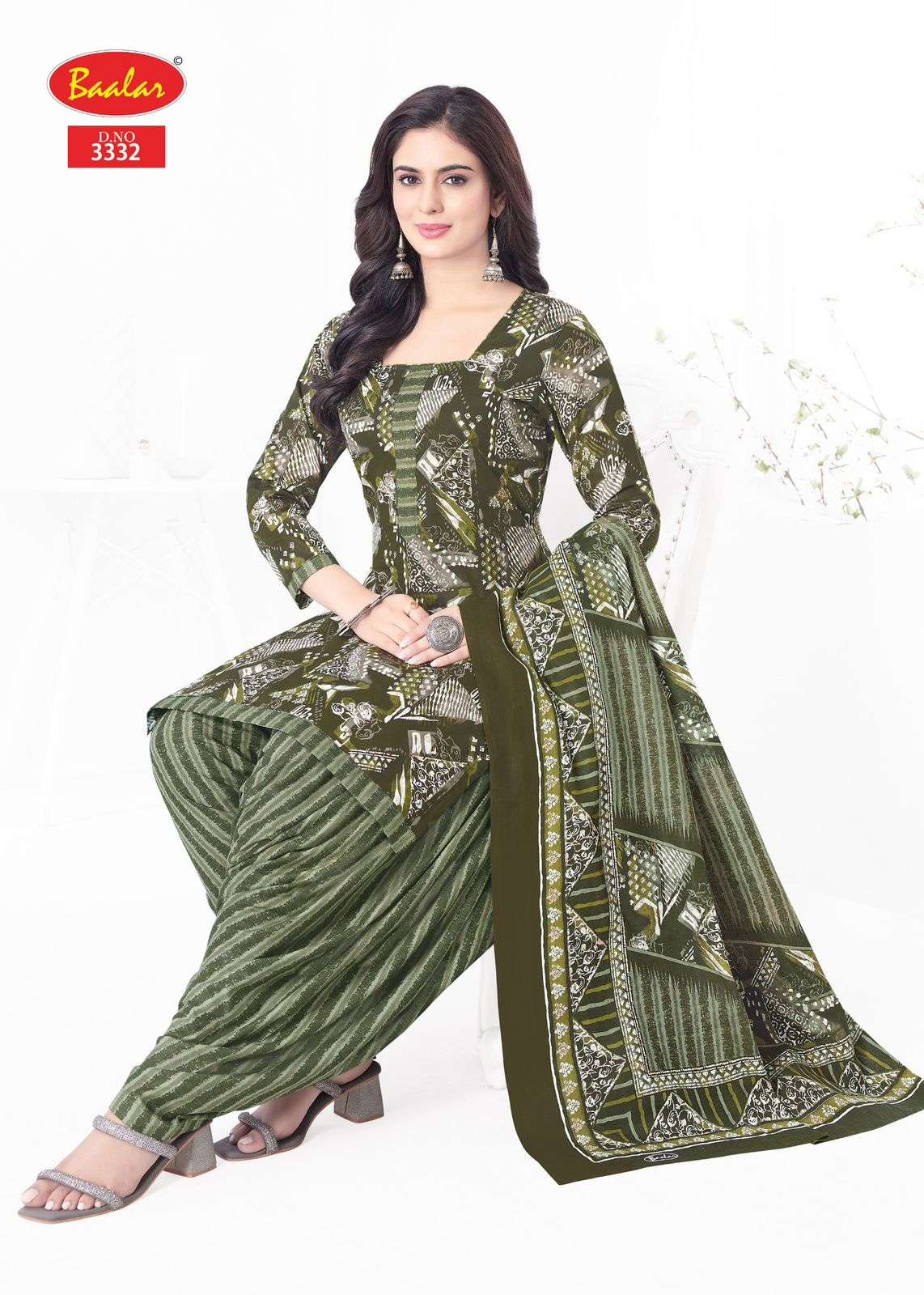 BAALAR ZAARA PATIYALA VOL 33 COTTON PRINTED SALWAR SUIT