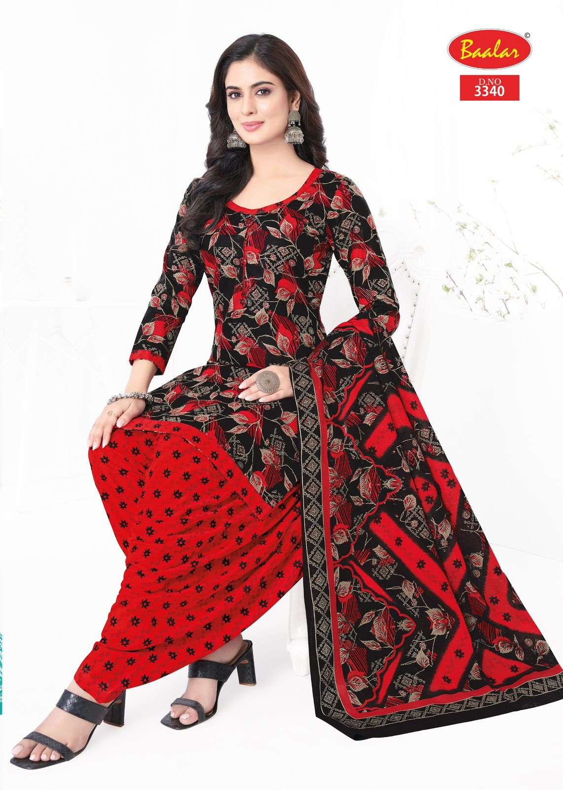 BAALAR ZAARA PATIYALA VOL 33 COTTON PRINTED SALWAR SUIT