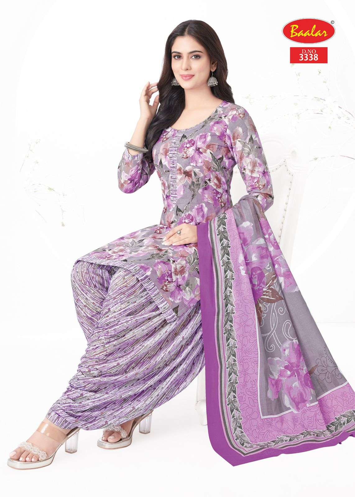 BAALAR ZAARA PATIYALA VOL 33 COTTON PRINTED SALWAR SUIT