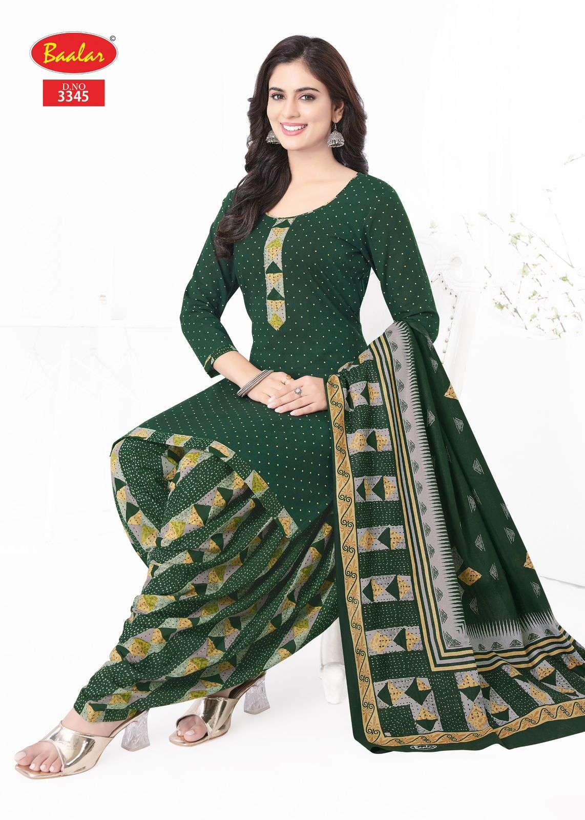 BAALAR ZAARA PATIYALA VOL 33 COTTON PRINTED SALWAR SUIT