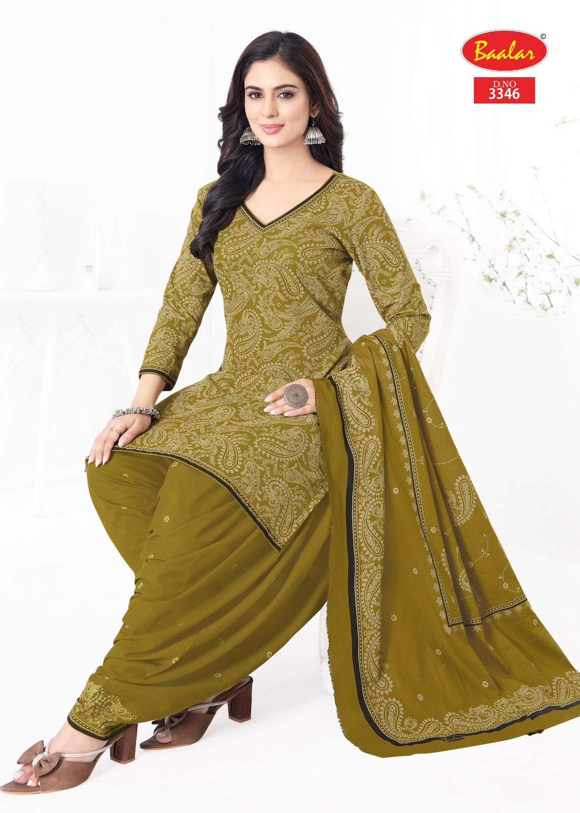 BAALAR ZAARA PATIYALA VOL 33 COTTON PRINTED SALWAR SUIT