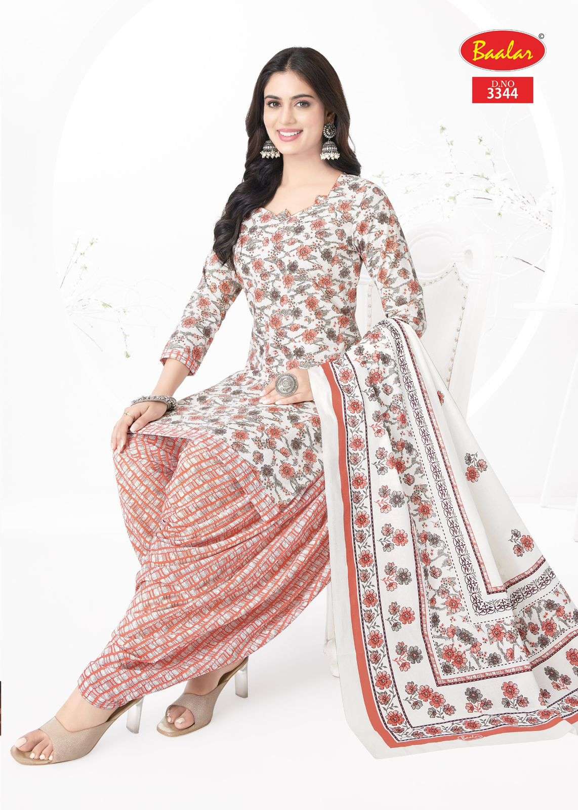 BAALAR ZAARA PATIYALA VOL 33 COTTON PRINTED SALWAR SUIT