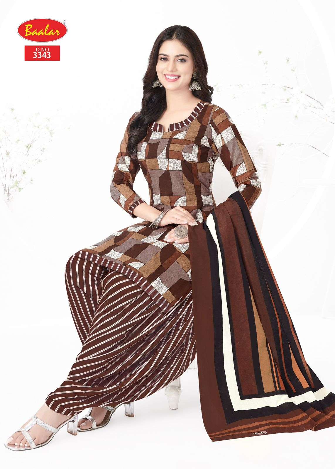 BAALAR ZAARA PATIYALA VOL 33 COTTON PRINTED SALWAR SUIT