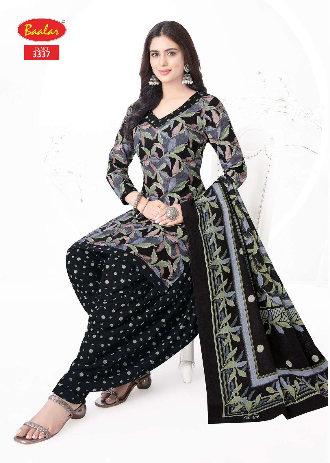 BAALAR ZAARA PATIYALA VOL 33 COTTON PRINTED SALWAR SUIT