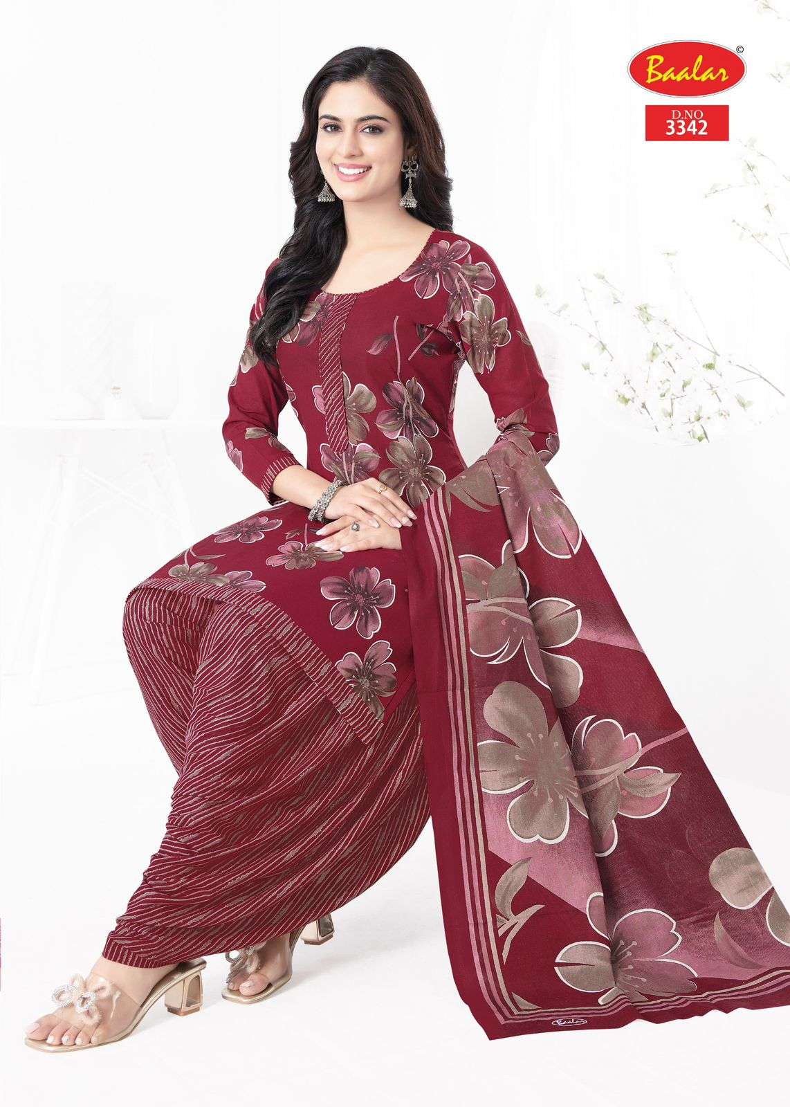 BAALAR ZAARA PATIYALA VOL 33 COTTON PRINTED SALWAR SUIT
