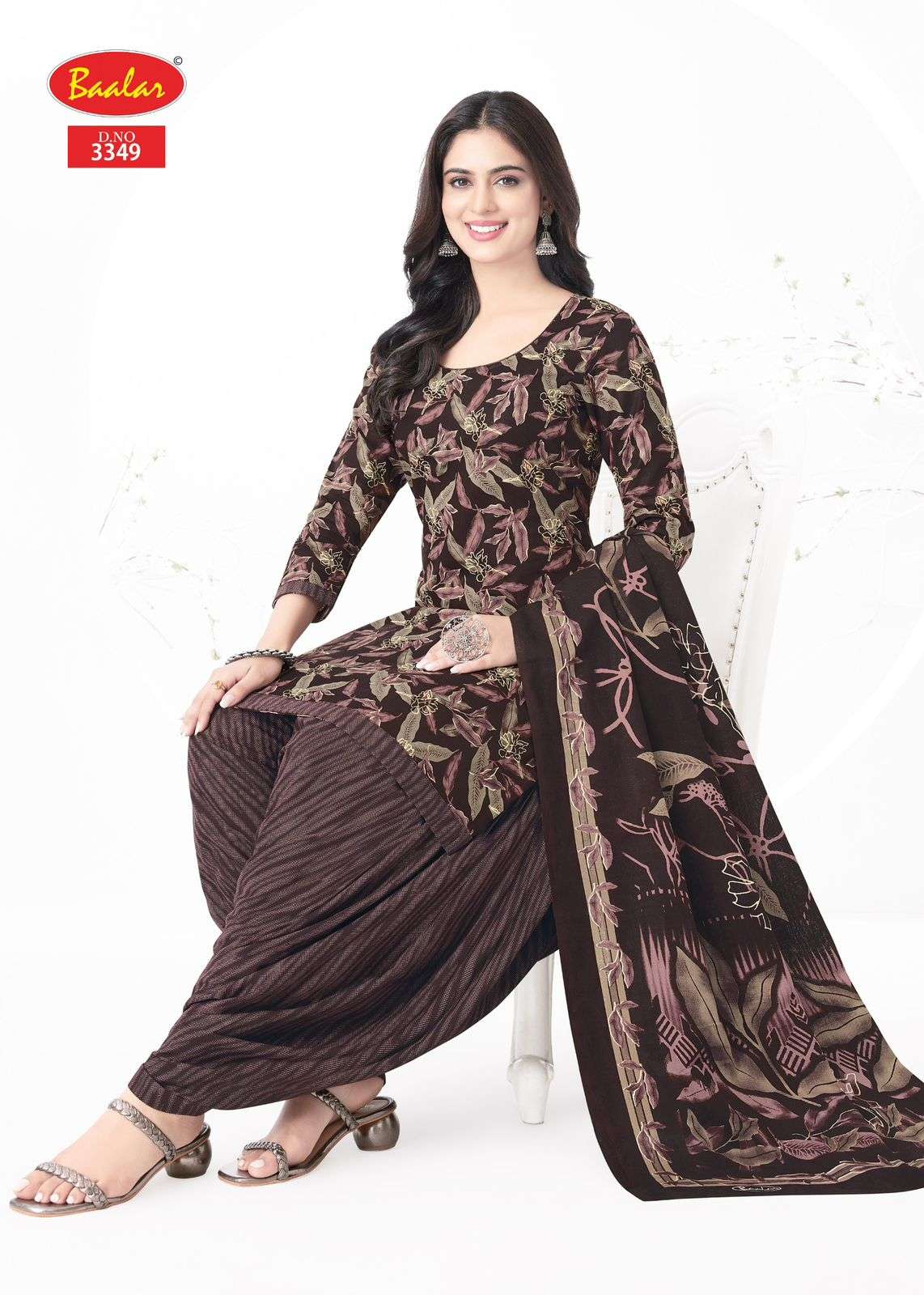 BAALAR ZAARA PATIYALA VOL 33 COTTON PRINTED SALWAR SUIT
