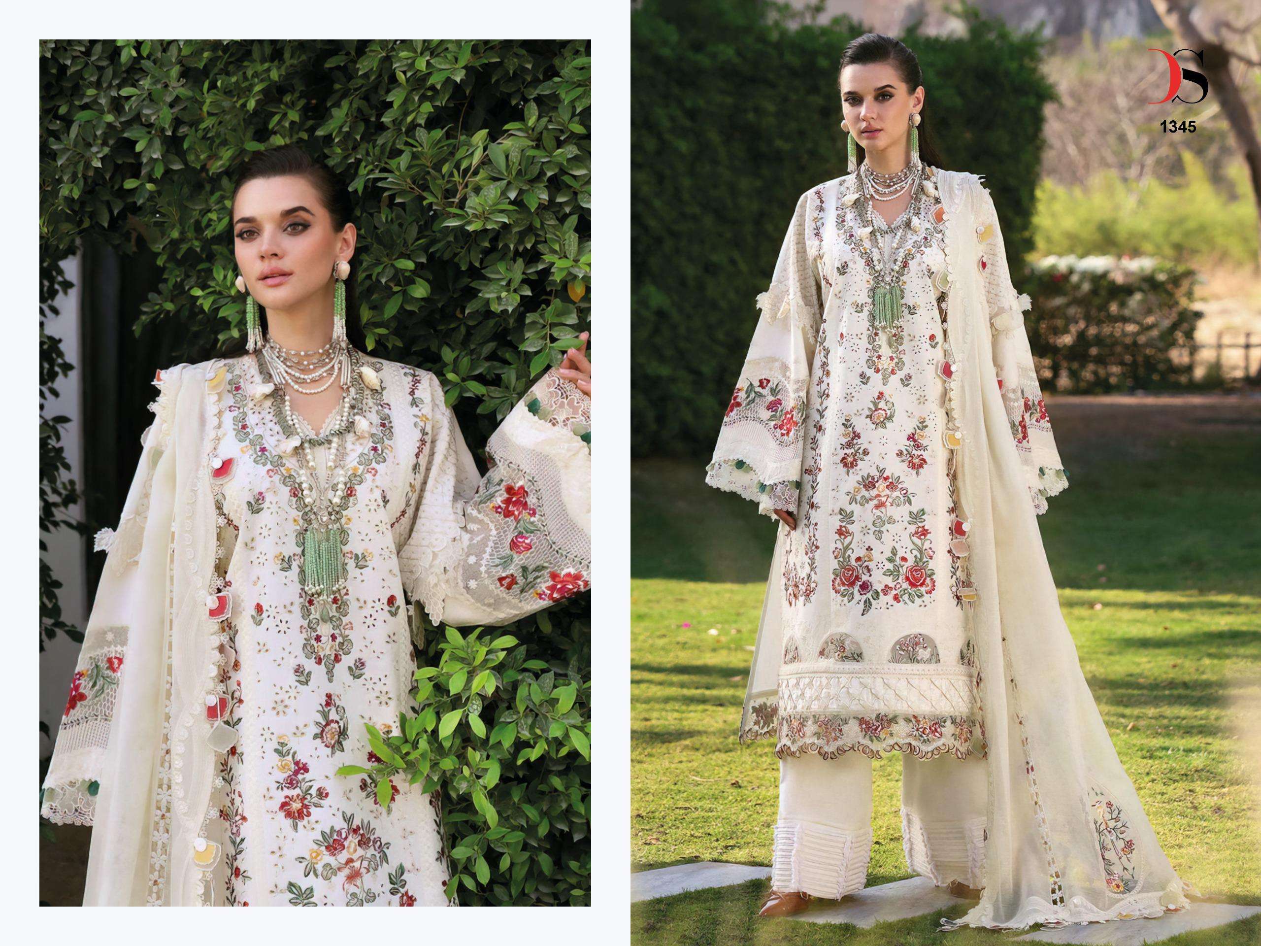 DEEPSY SUITS ADAN INLAY PREMIUM 25 COTTON HEAVY EMBROIDERY DESIGNER SUIT